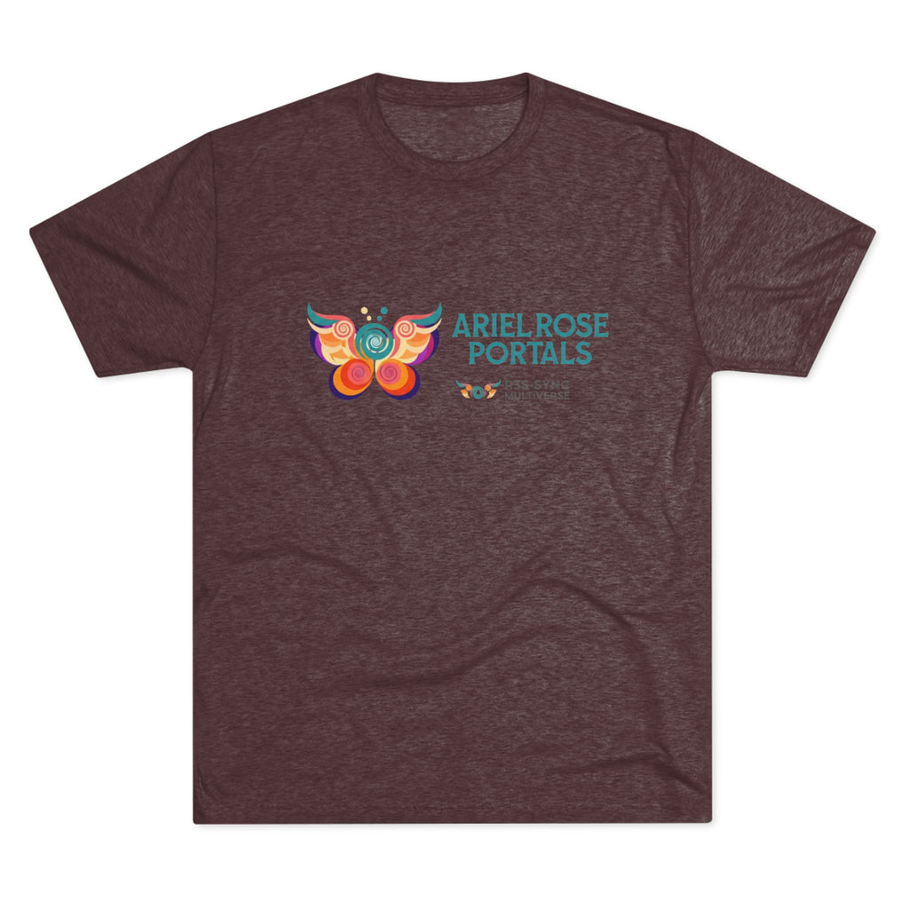 Portal Logo Tri-Blend Tee — “Live in Your Story — For You!”