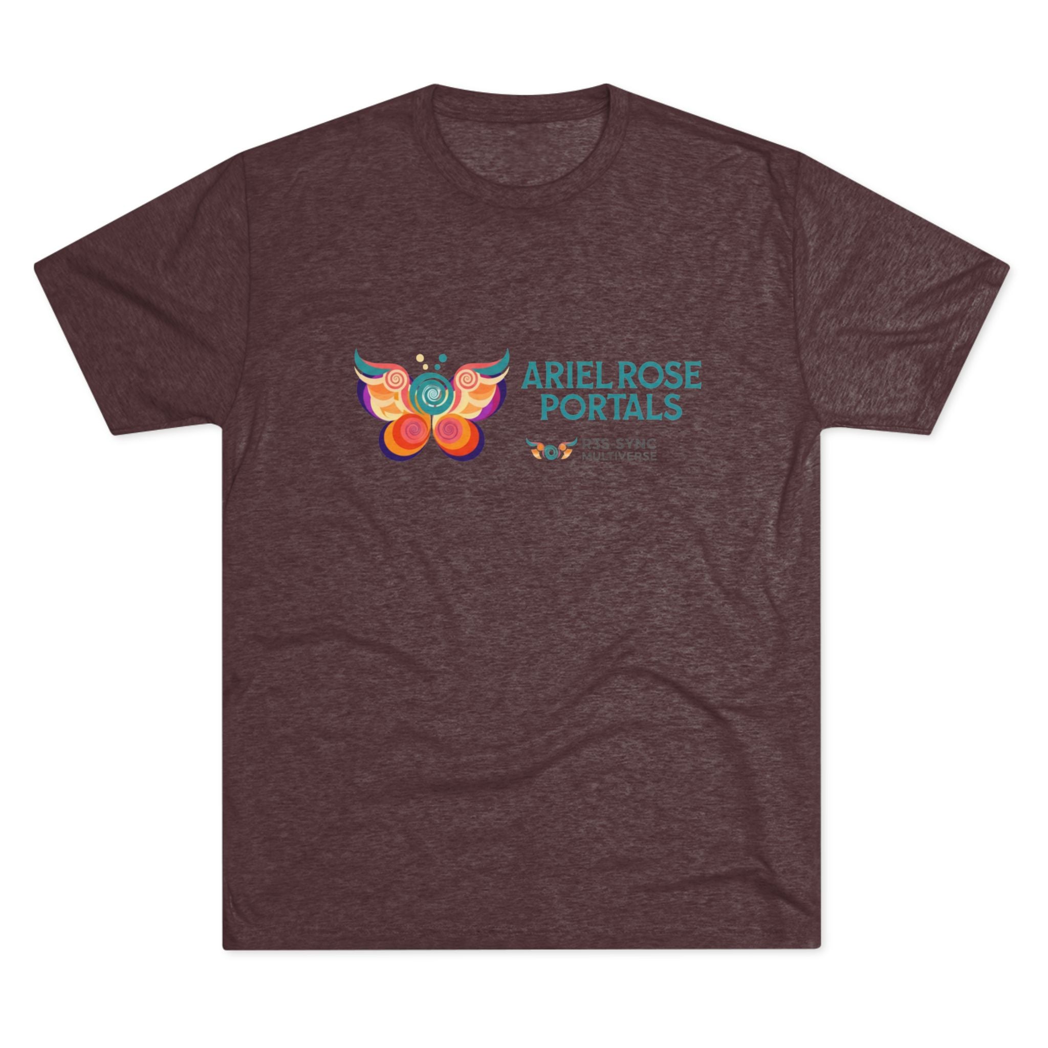 Portal Logo Tri-Blend Tee — “Live in Your Story — For You!”