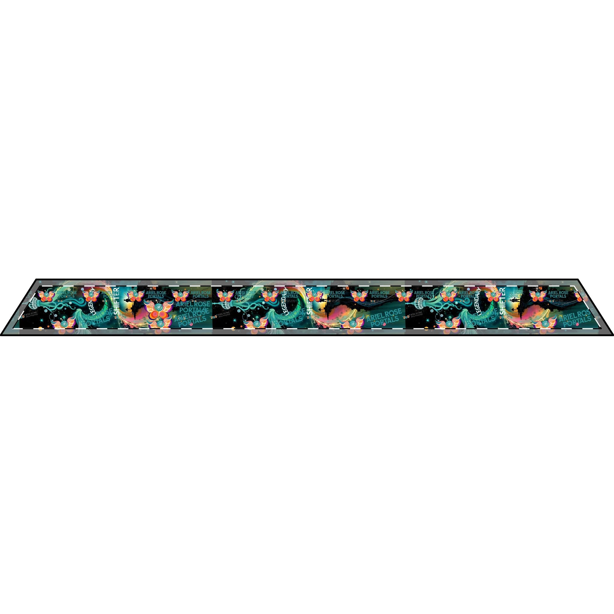 Legendary Reality Shifter Silky Scarf | Ariel Rose Portals Butterfly Logo Variant