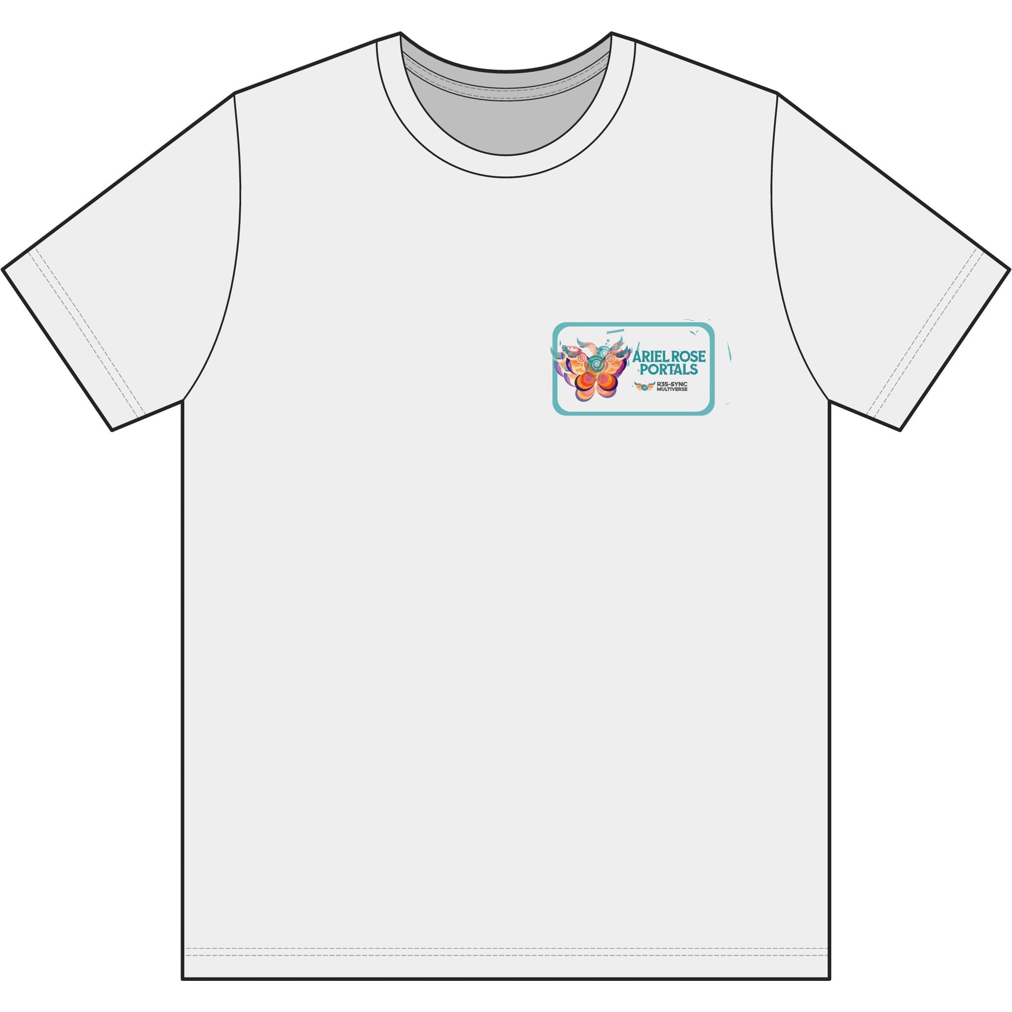 T-shirt vintage Flutter Triblend con grafica farfalla e bruco - Maglietta con illustrazione di insetti carini