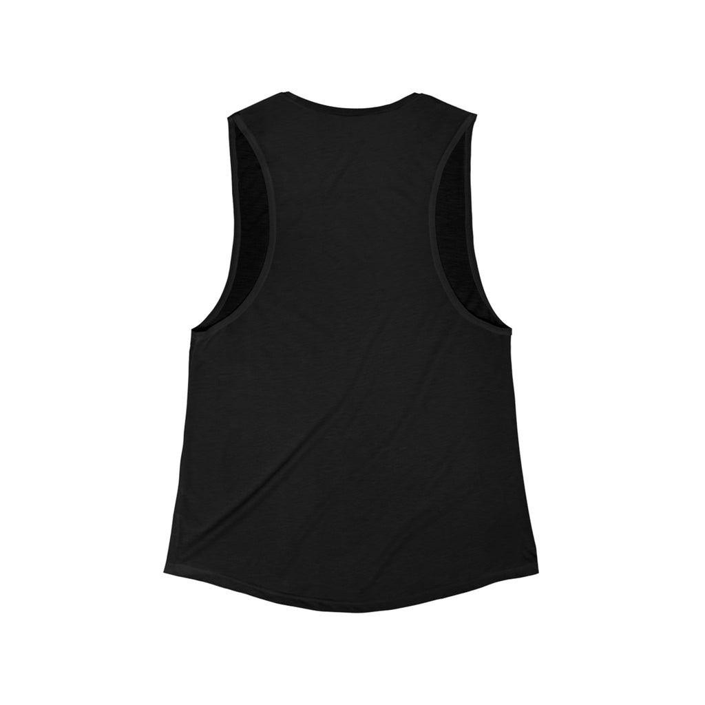 Butterfly Flight Path Flowy Tank - Women's Flowy Scoop Tank with "Feel Rose Poetry" Design