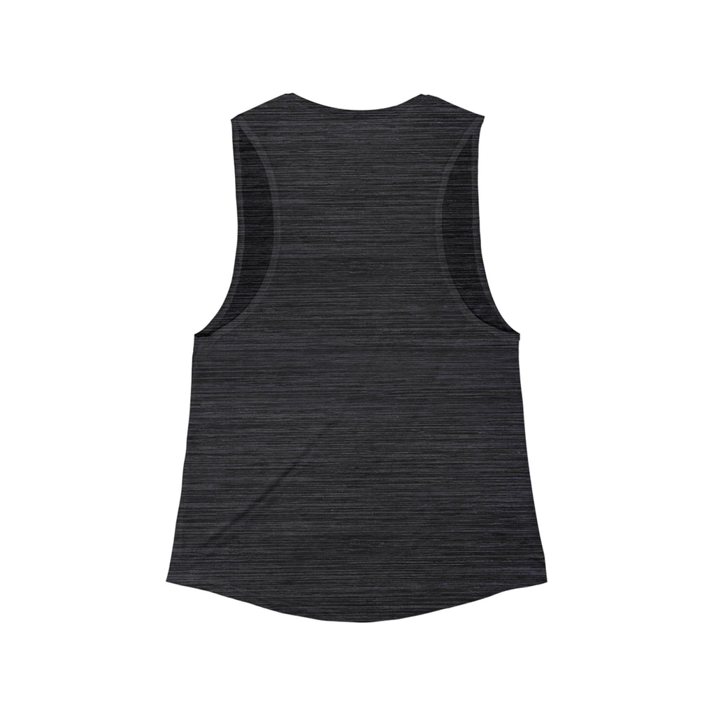 Butterfly Flight Path Flowy Tank - Women's Flowy Scoop Tank with "Feel Rose Poetry" Design