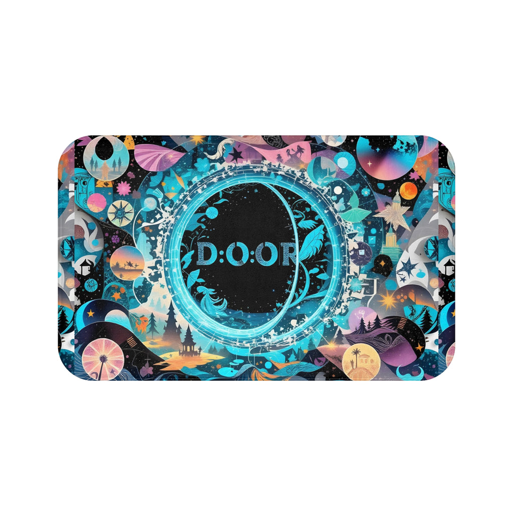Memory-Foam Magical Portal Rug™ (Blue/Teal Version)