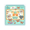 Magical Nectar Transparent Outdoor Sticker (Square) — "Live in Your Story Literally"