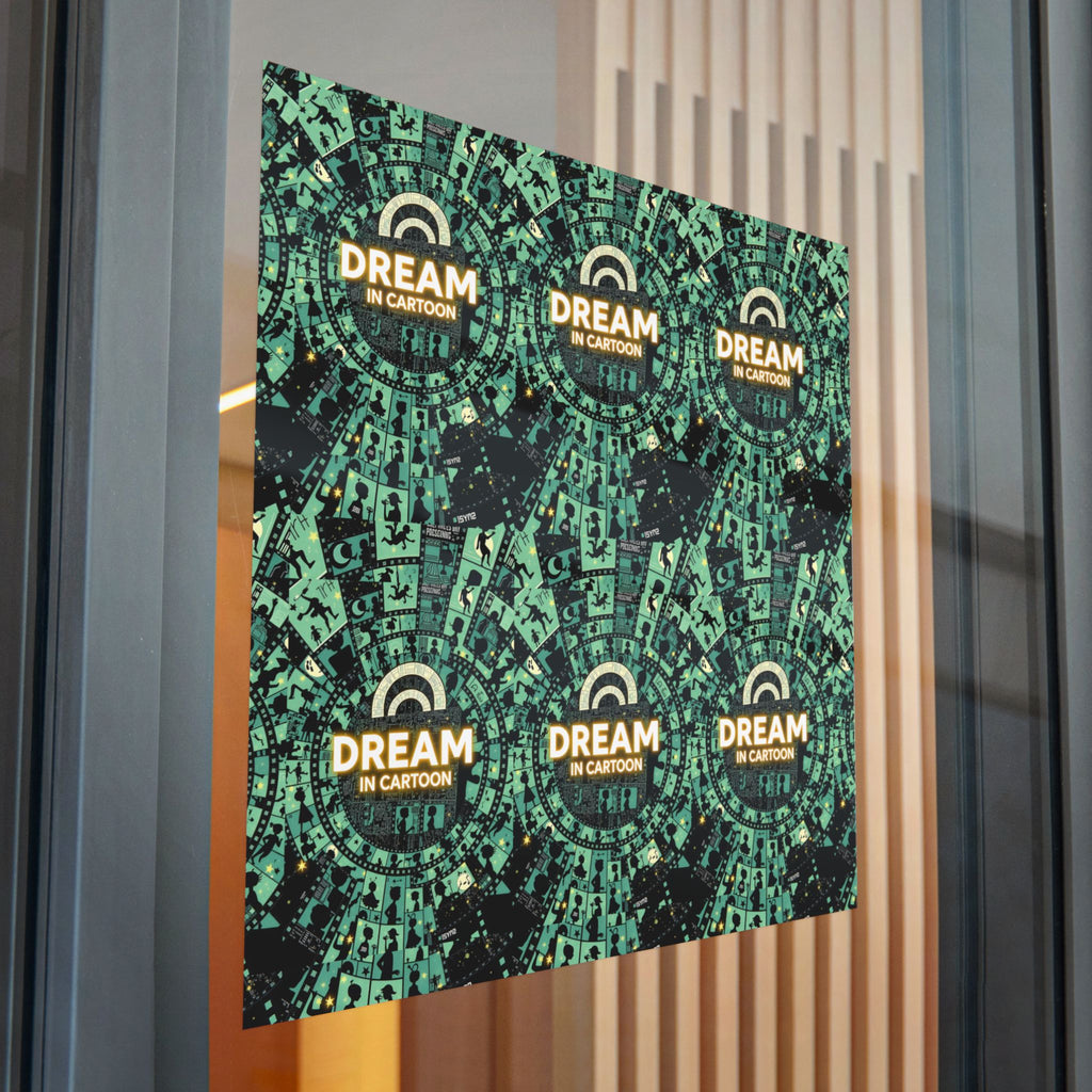 Dream in Cartoon sticker | Die-Cut Sticker