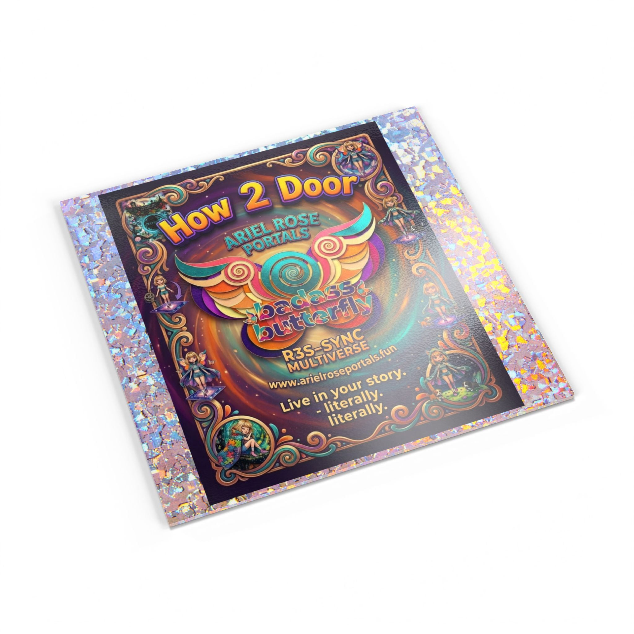 How 2 Door - Found Art r3s-sync multiverse portal manuals book - softcover 20 pages 1st edition