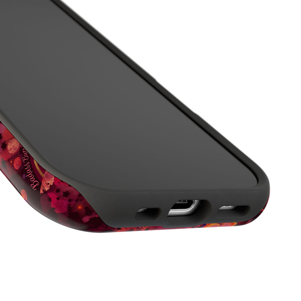 R3S-Carpet Worthy Magnetic Impact-Resistant Phone Case – Butterfly Kaleidoscope Now First-Class Stardust Collection