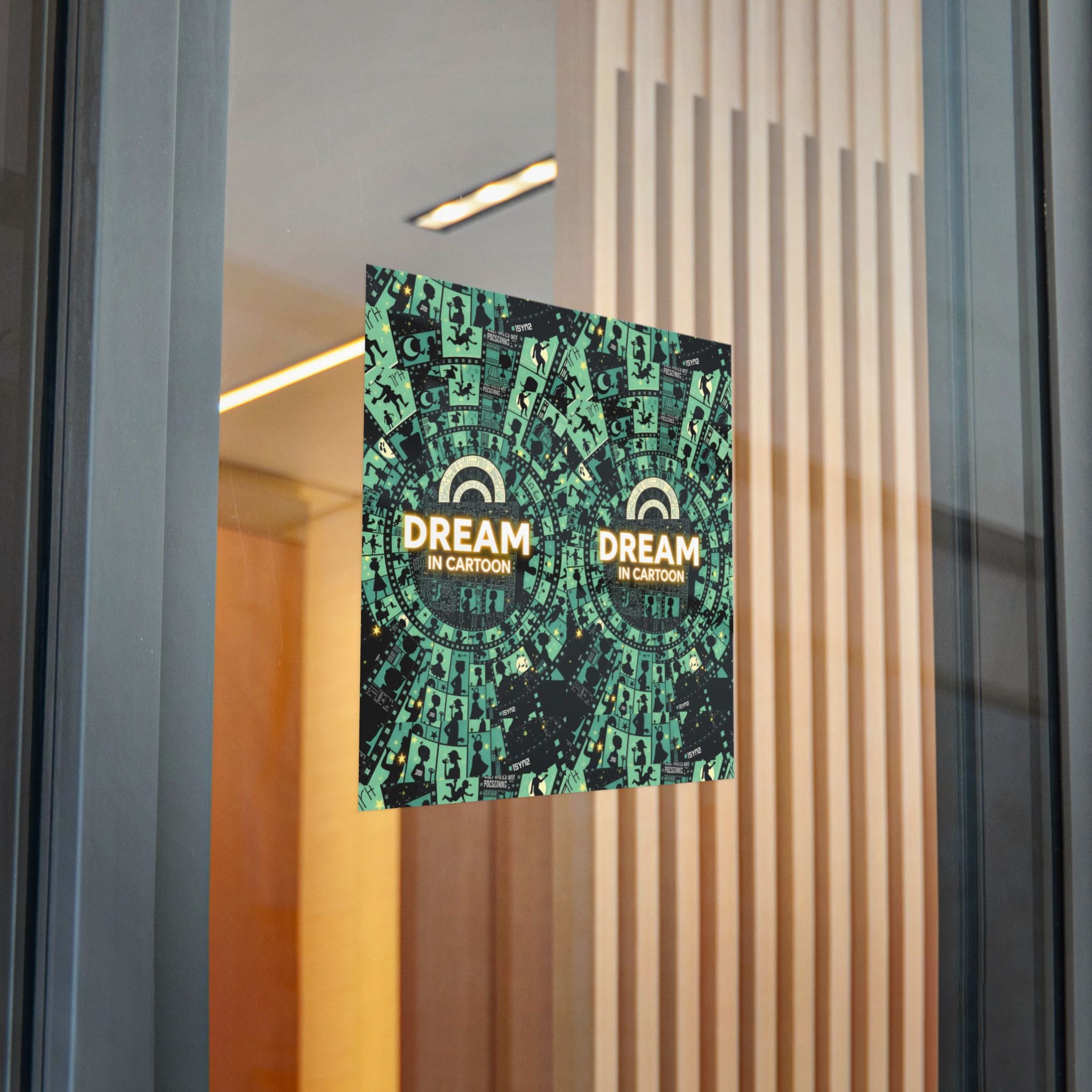 Dream in Cartoon sticker | Die-Cut Sticker