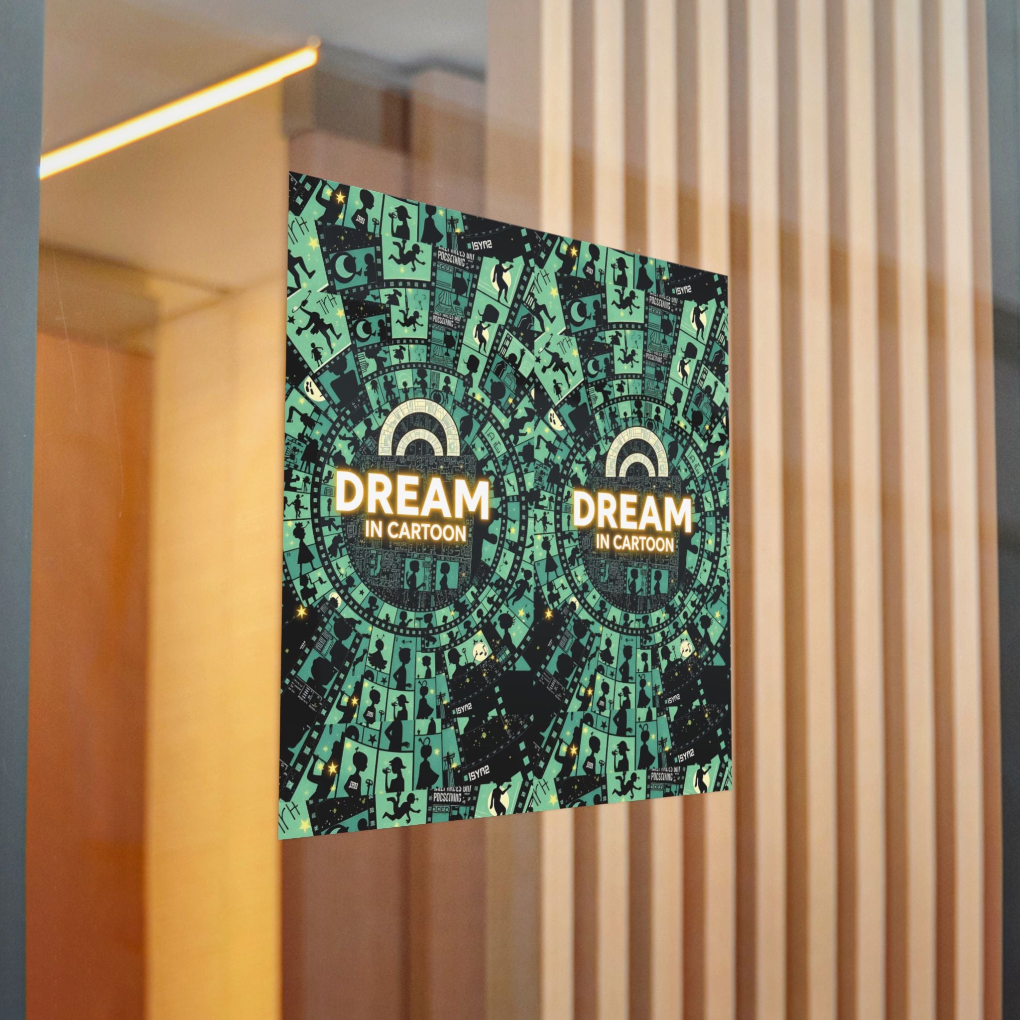 Dream in Cartoon sticker | Die-Cut Sticker