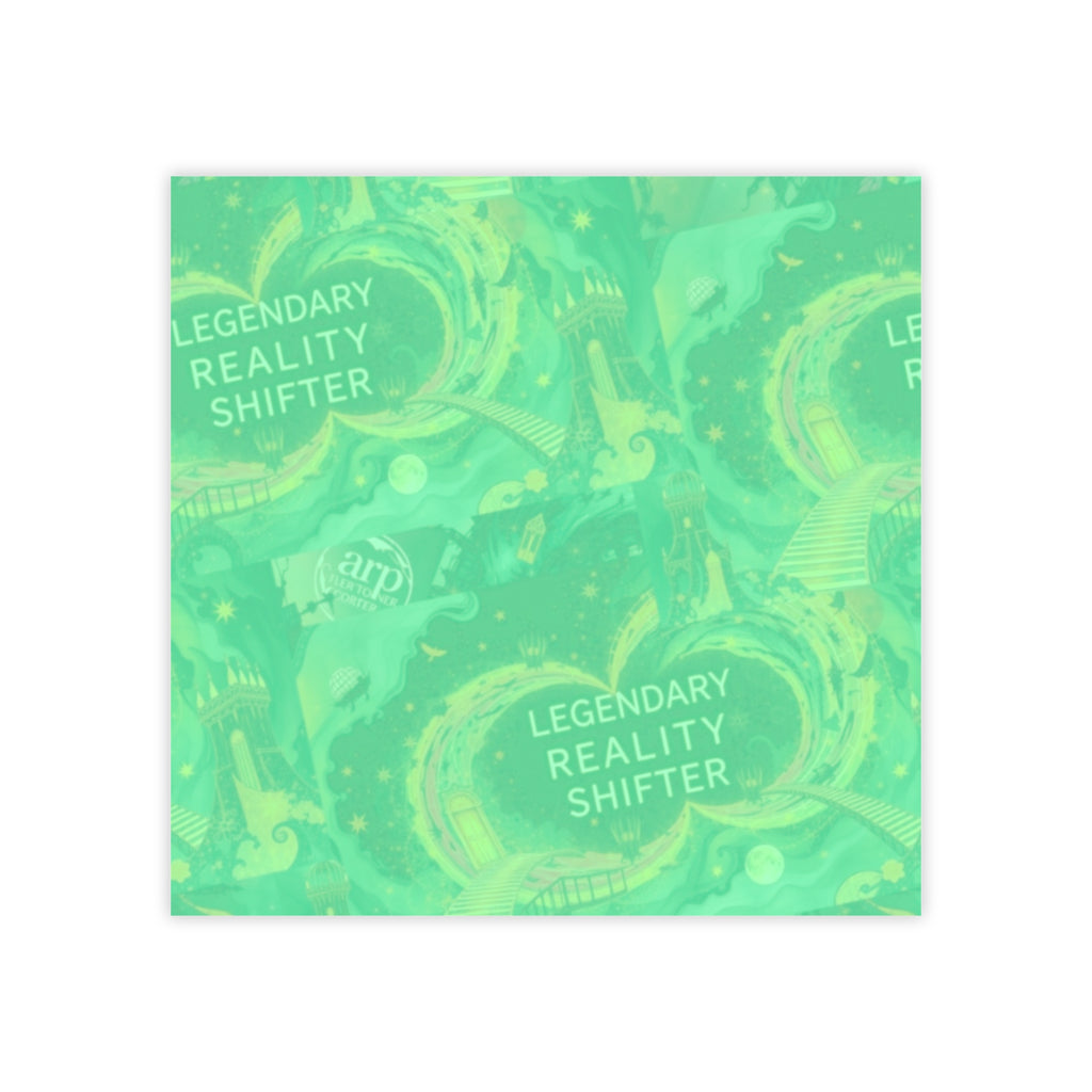 Legendary Reality Shifter Post-it Note Pads | Green Faded Variant