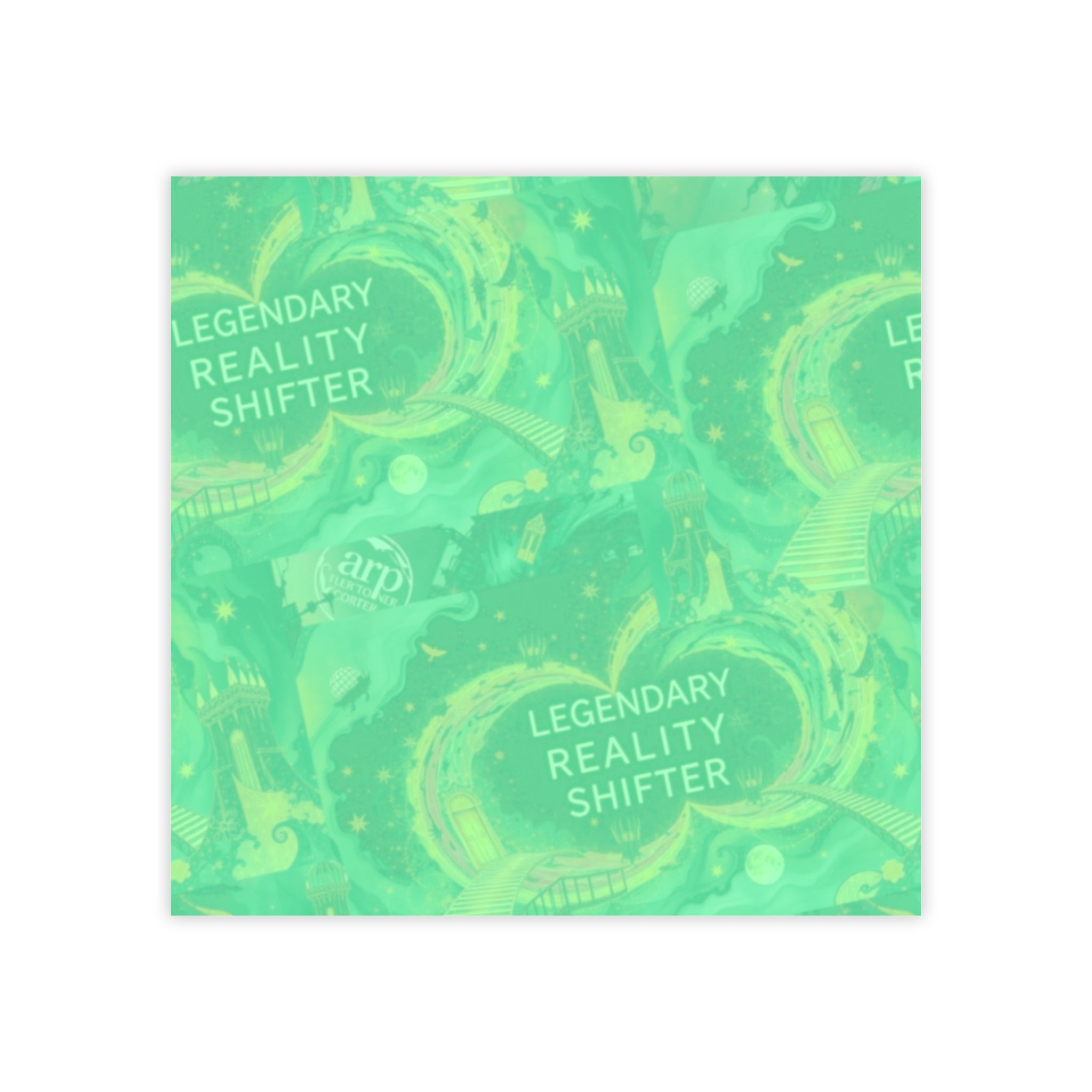 Legendary Reality Shifter Post-it Note Pads | Green Faded Variant