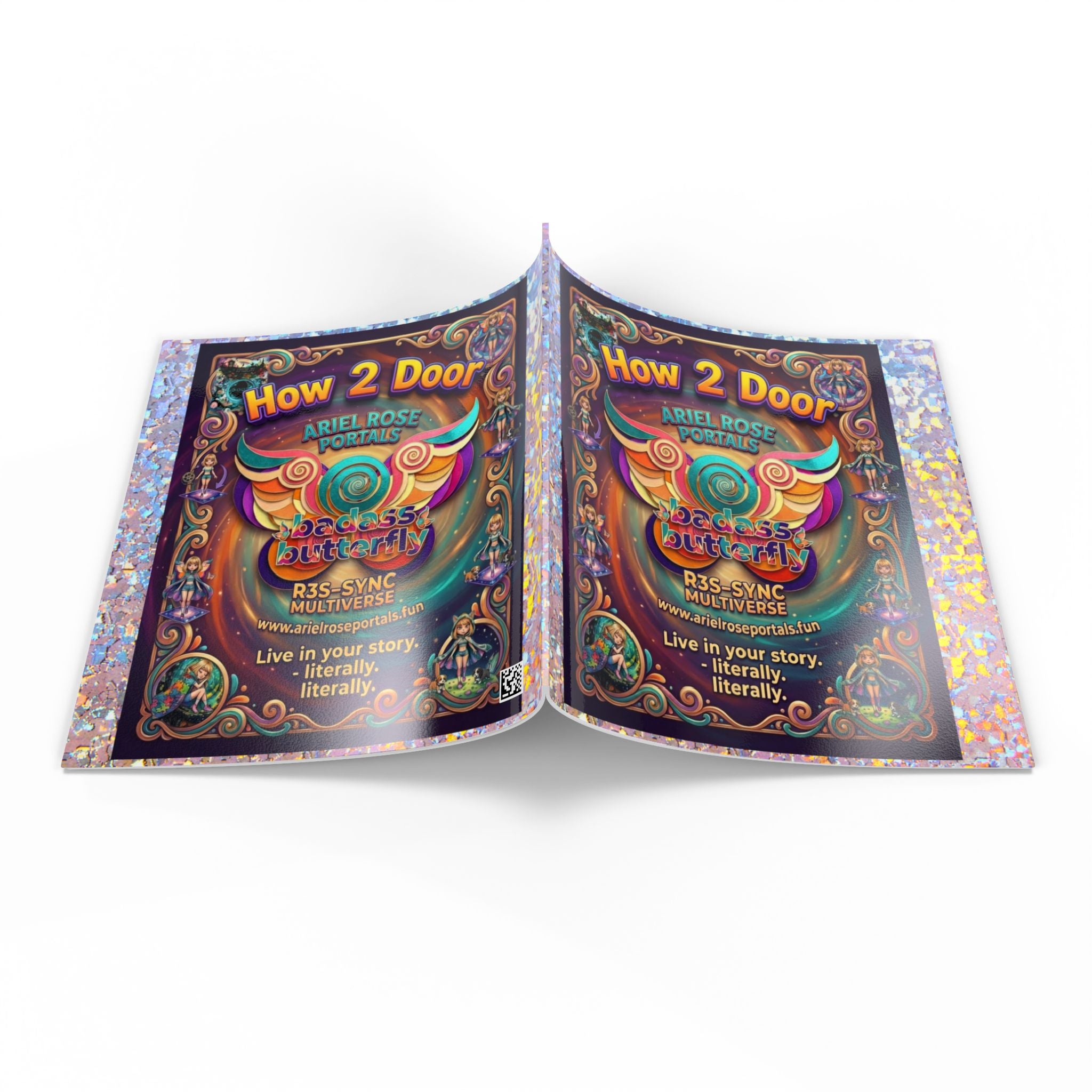 How 2 Door - Found Art r3s-sync multiverse portal manuals book - softcover 20 pages 1st edition