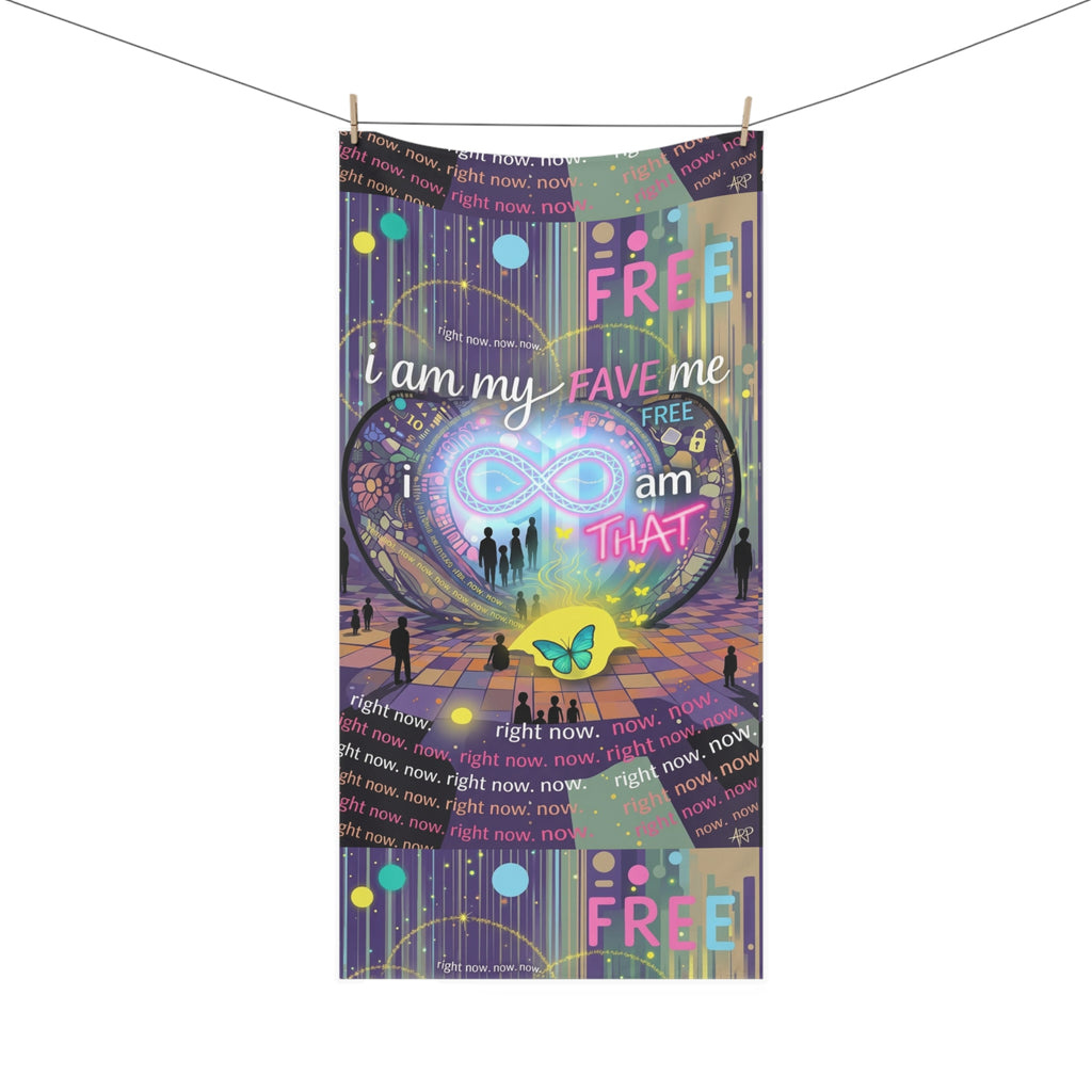 R3s-Light Recovery Cloak Telo da mare in morbida ciniglia di visone | Variante Retro Fave Me