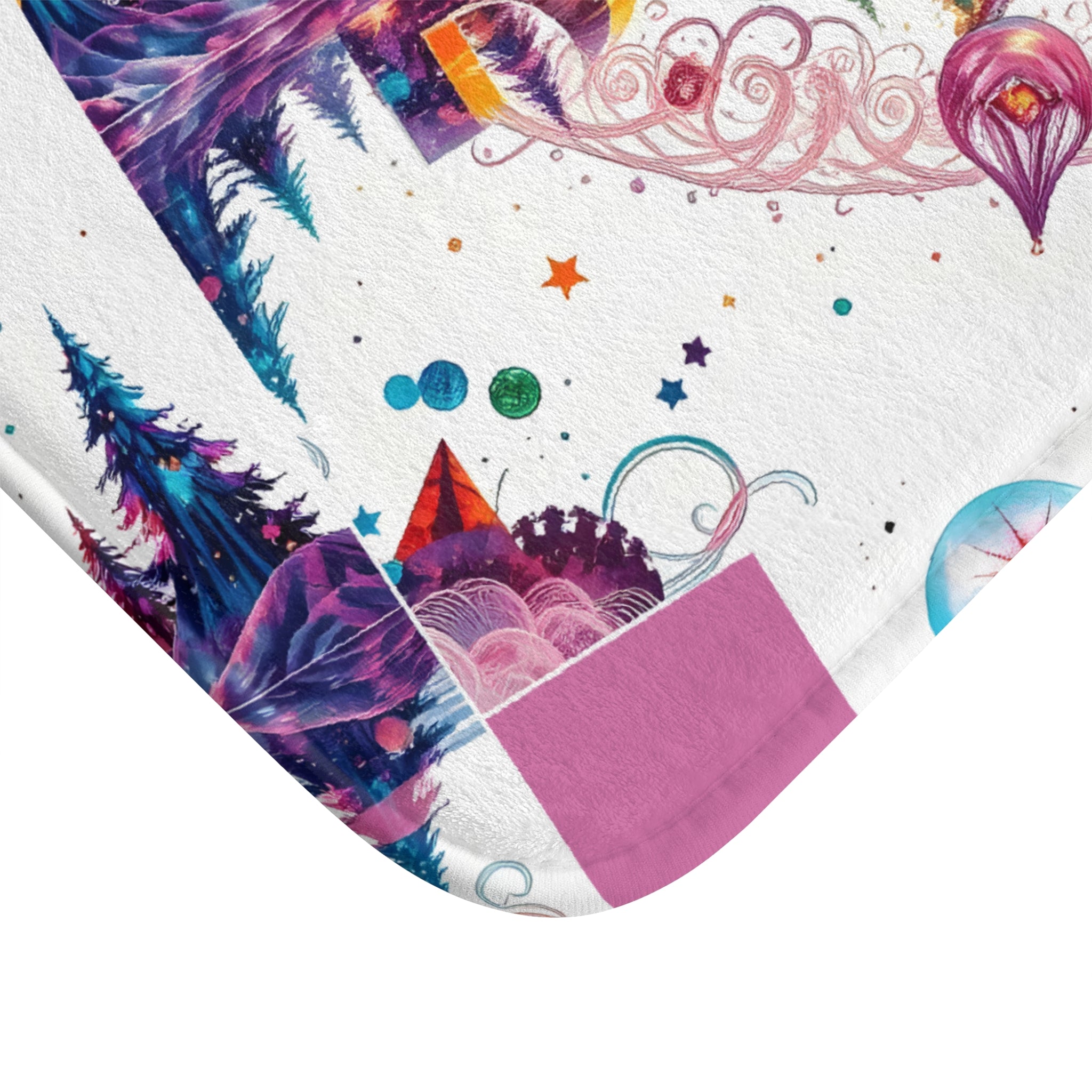 Tappeto portale magico in memory foam rosa™ (versione porta rosa)