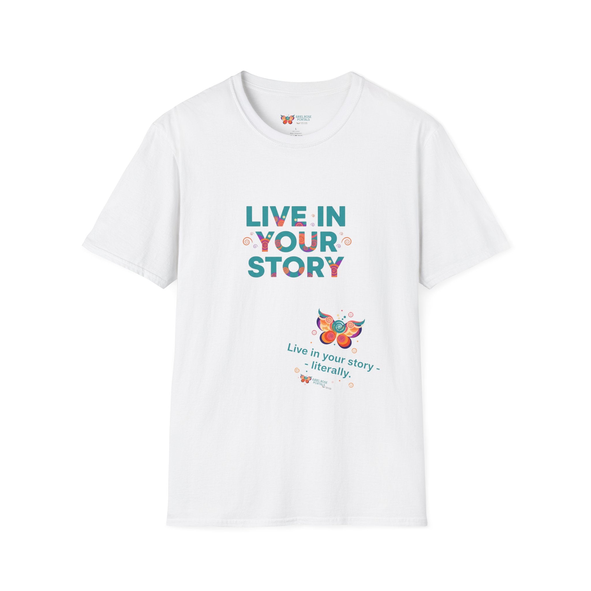 Live in Your Story Butterfly T-Shirt