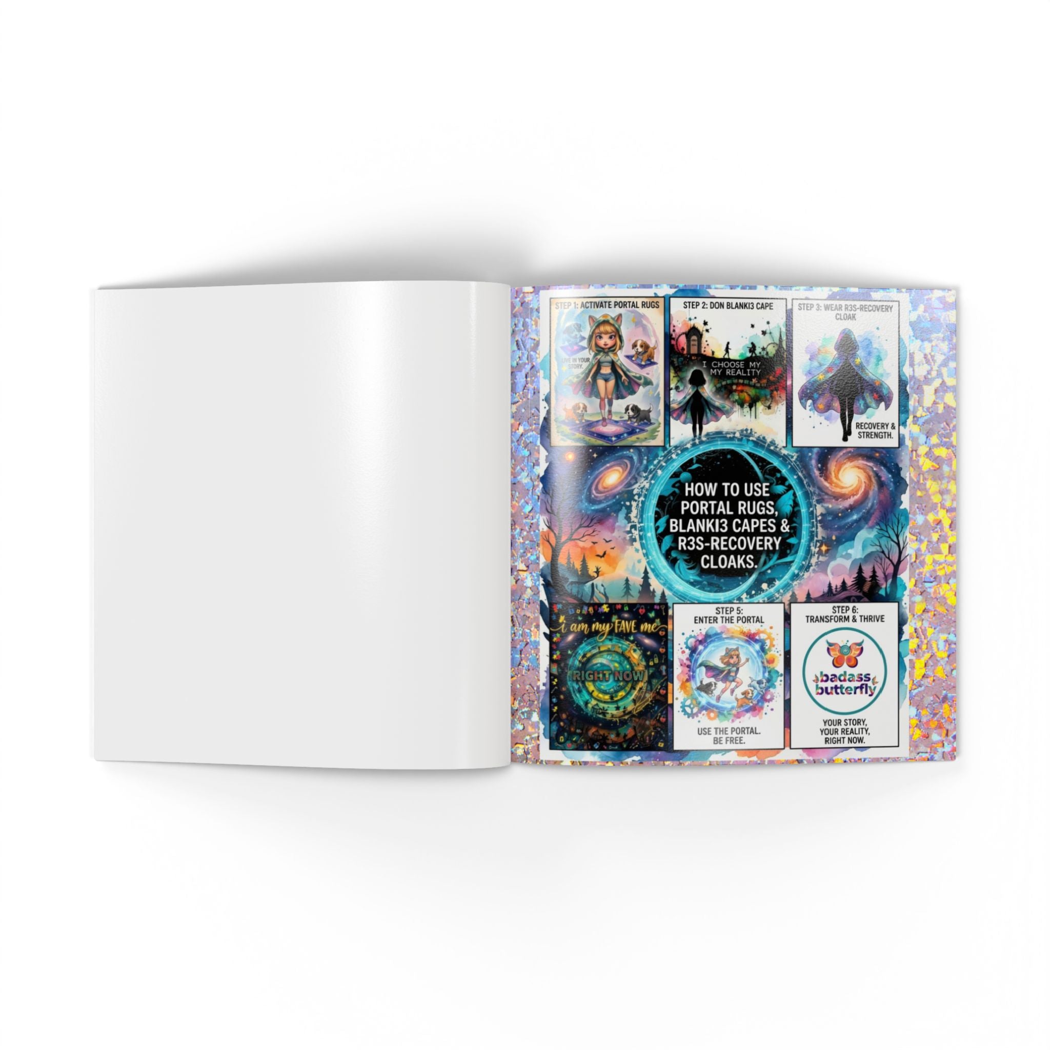 How 2 Door - Found Art r3s-sync multiverse portal manuals book - softcover 20 pages 1st edition