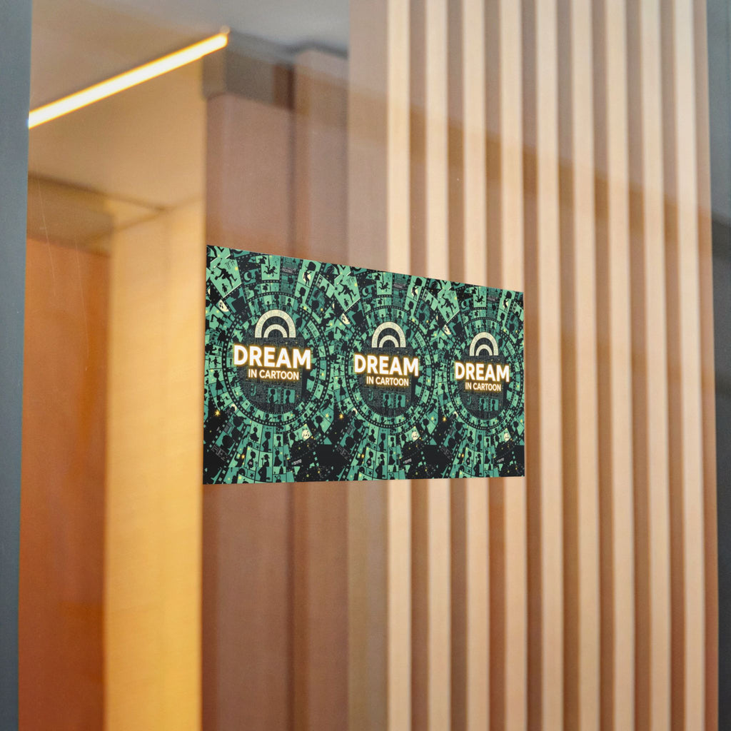 Dream in Cartoon sticker | Die-Cut Sticker