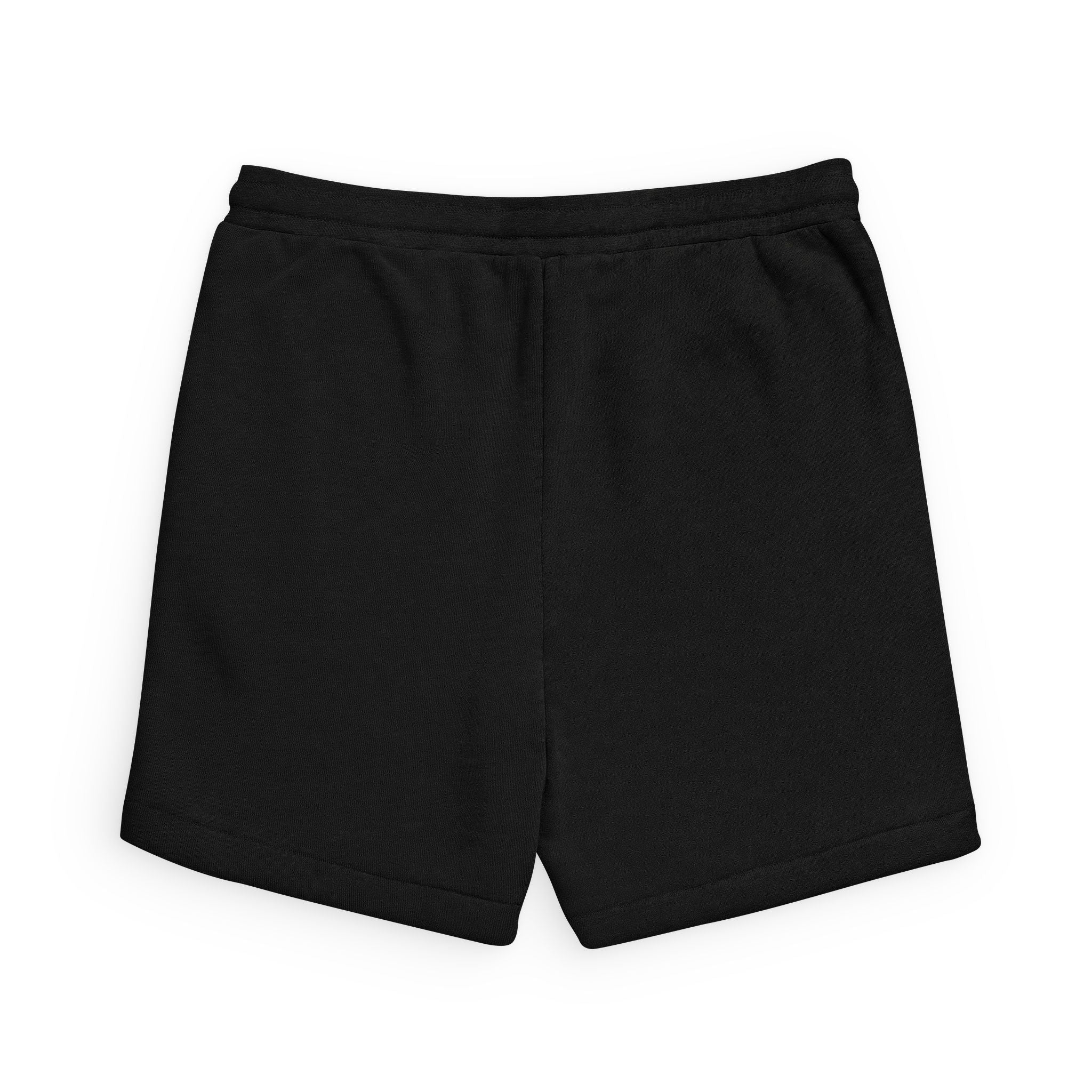 Soft Low-Key Sweatshorts with Subtle Neon Butterfly Quote Patch
