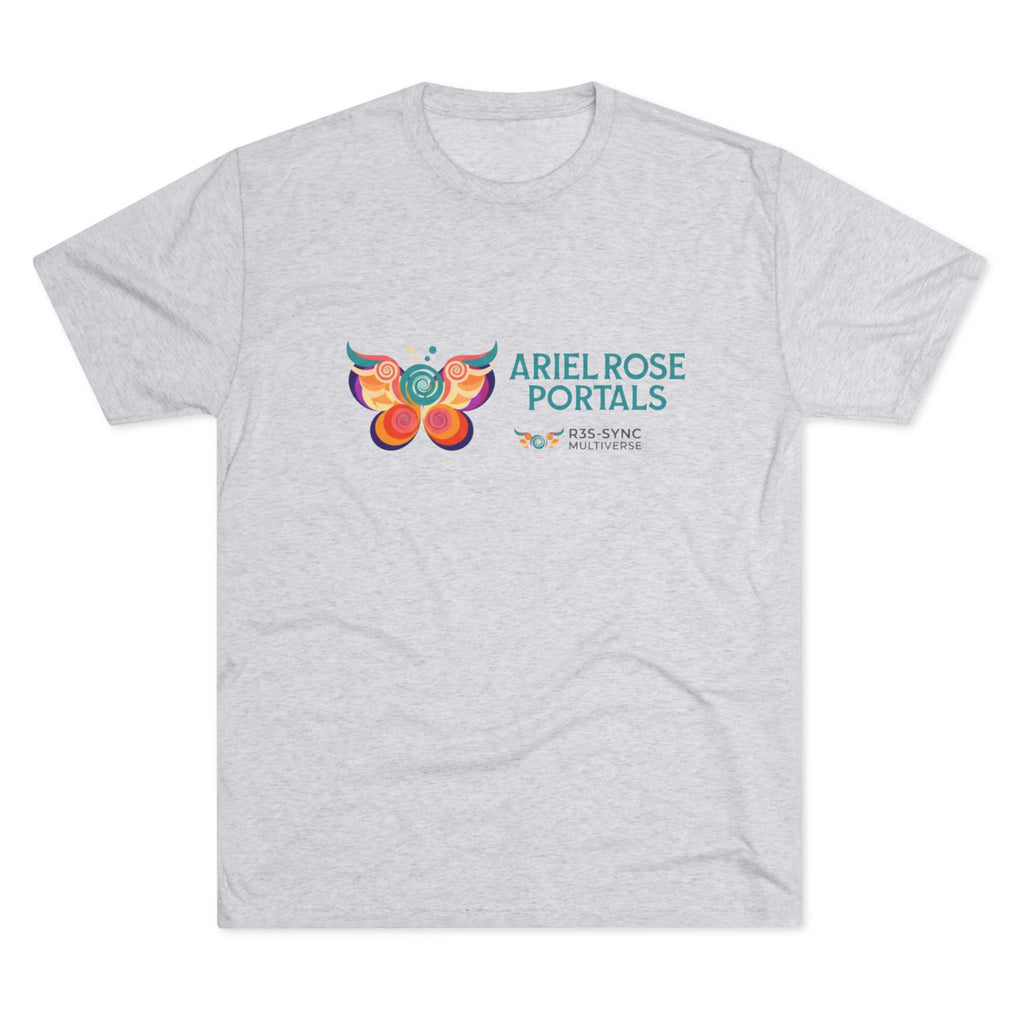 Portal Logo Tri-Blend Tee — “Live in Your Story — For You!”