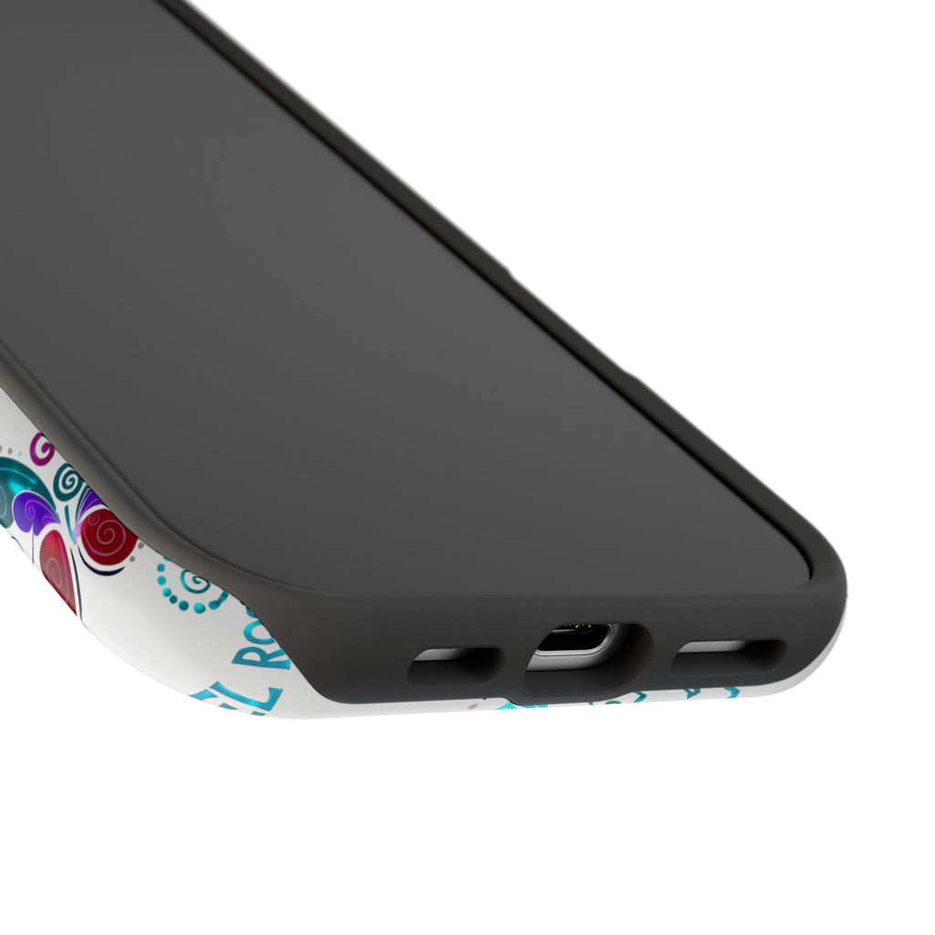 Butterfly Pattern Magnetic Phone Case — "How Butterflies Fly" Ariel Rose Portals Design