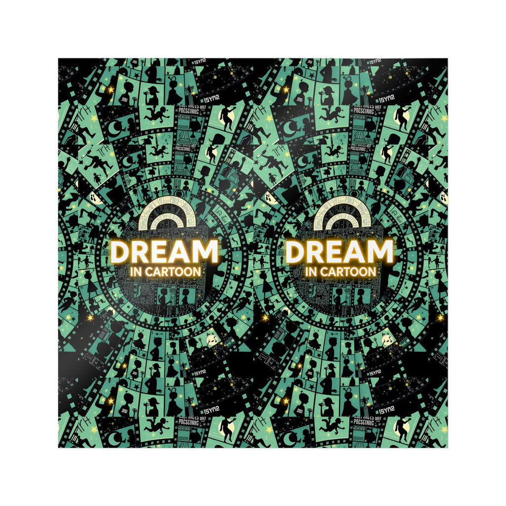 Dream in Cartoon sticker | Die-Cut Sticker