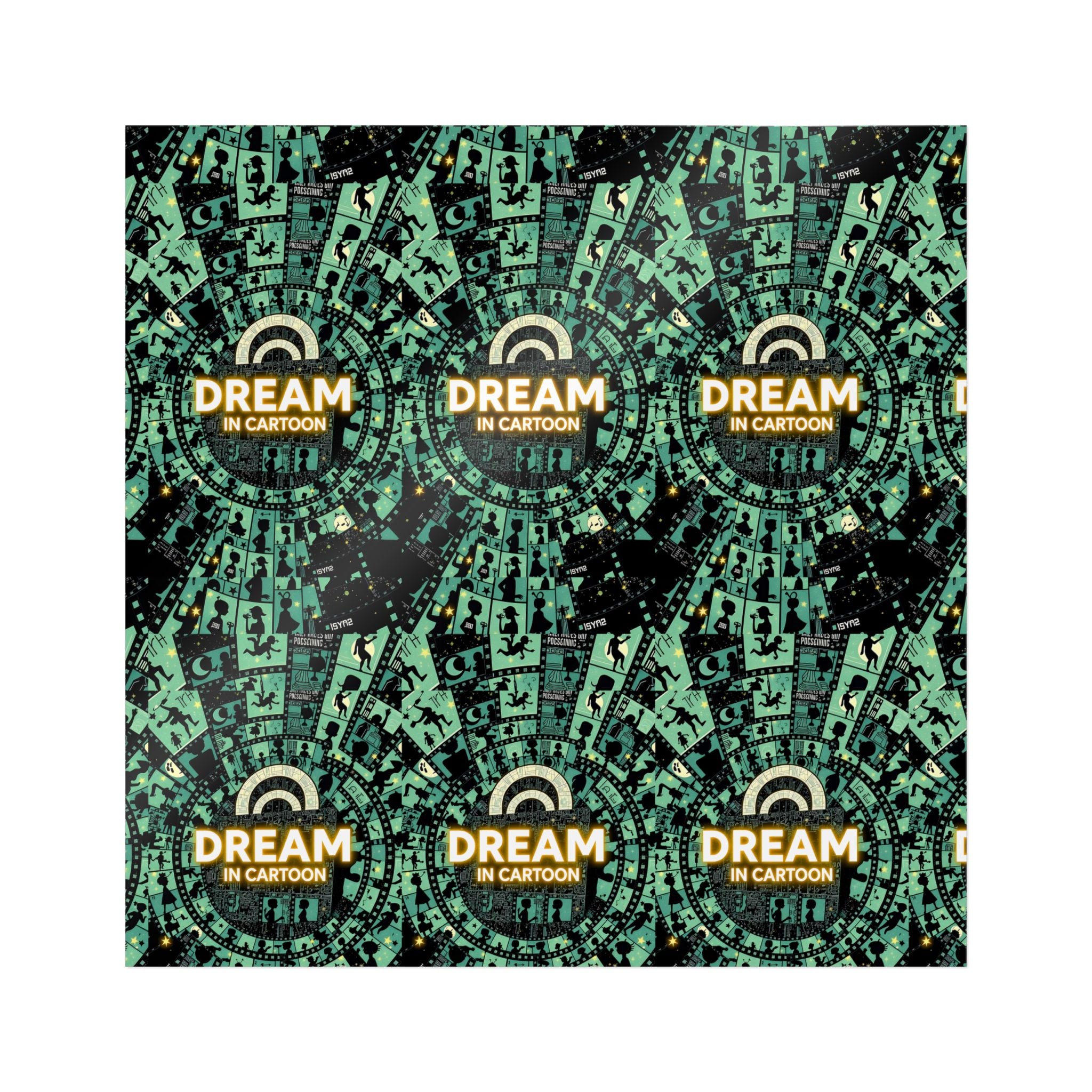 Dream in Cartoon sticker | Die-Cut Sticker