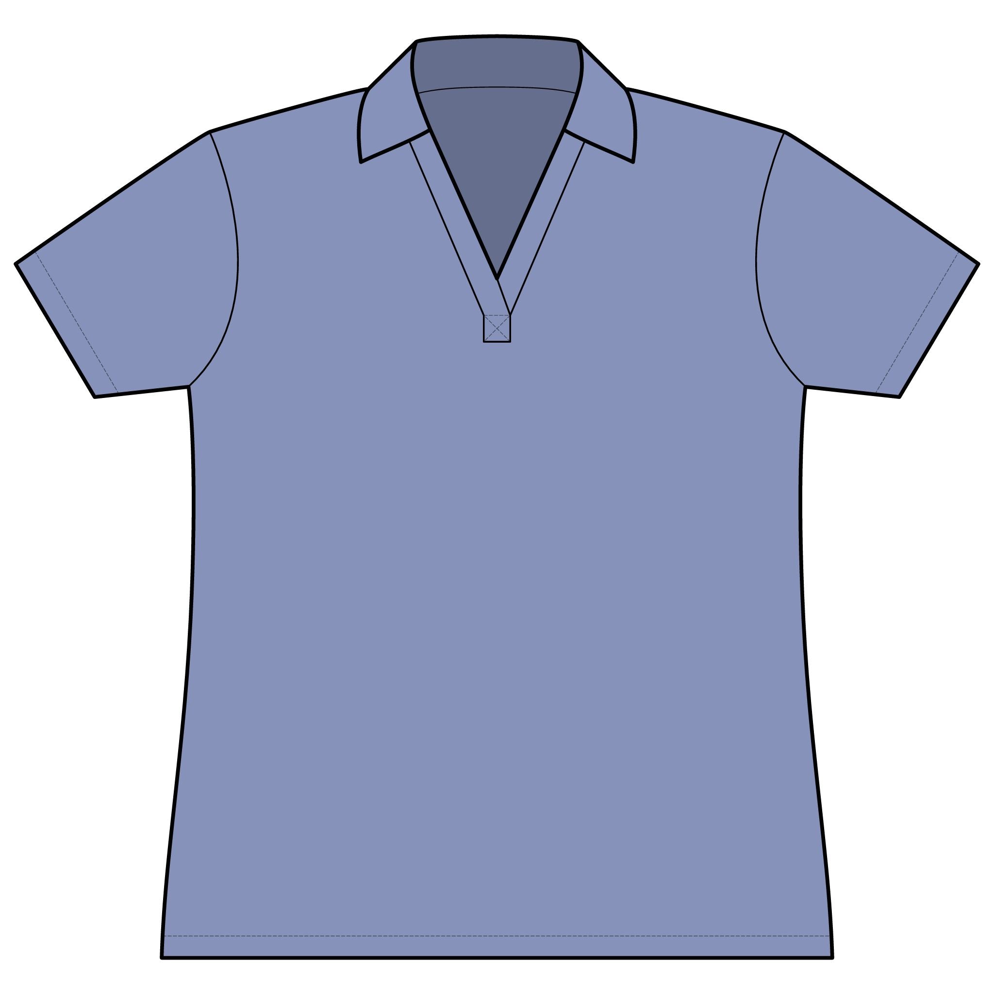 Ariel Rose Portals Women's Polo — Butterfly Logo Performance Shirt