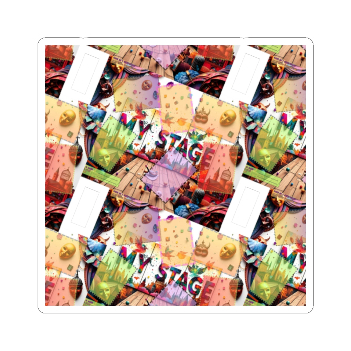MY STAGE Kiss-Cut Sticker