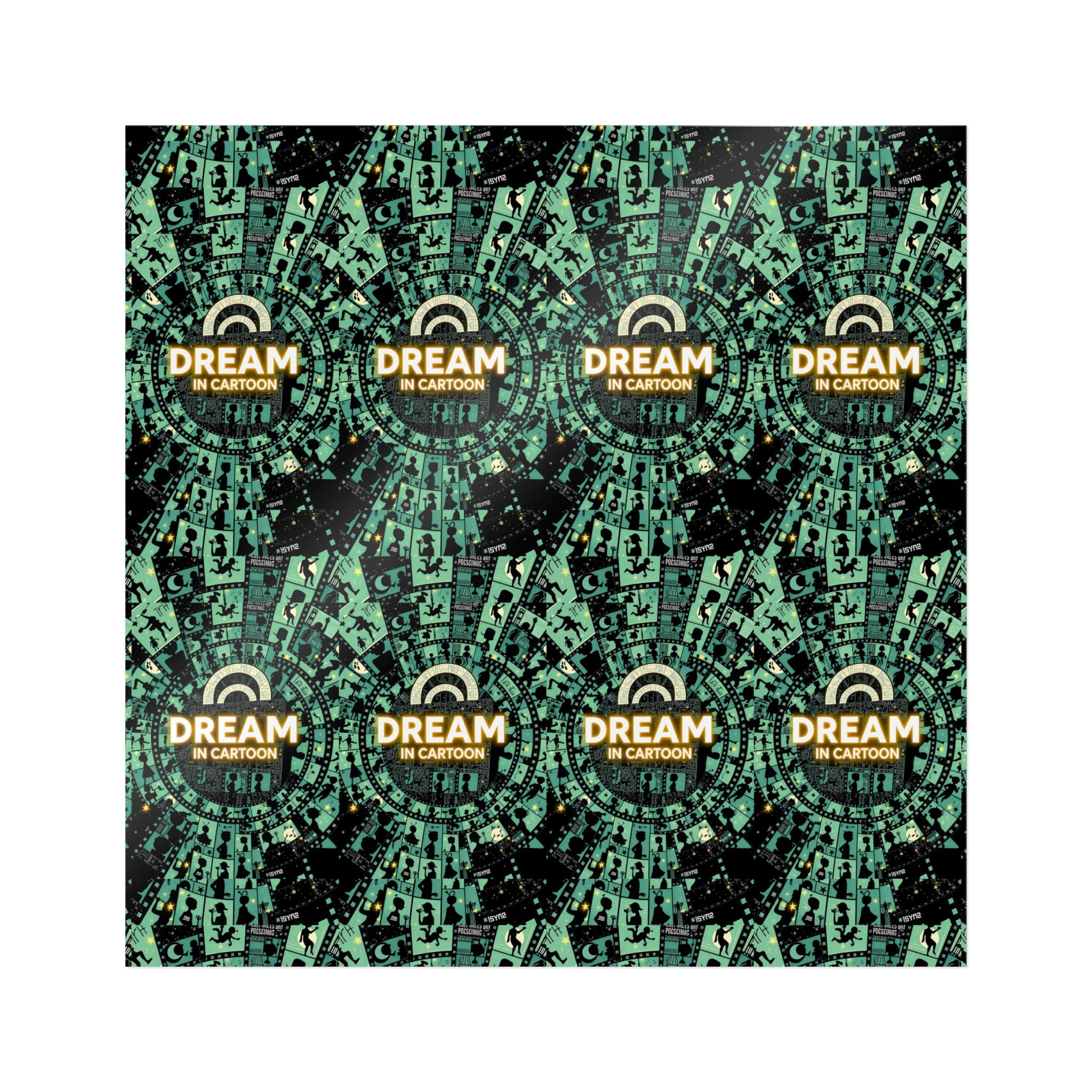Dream in Cartoon sticker | Die-Cut Sticker