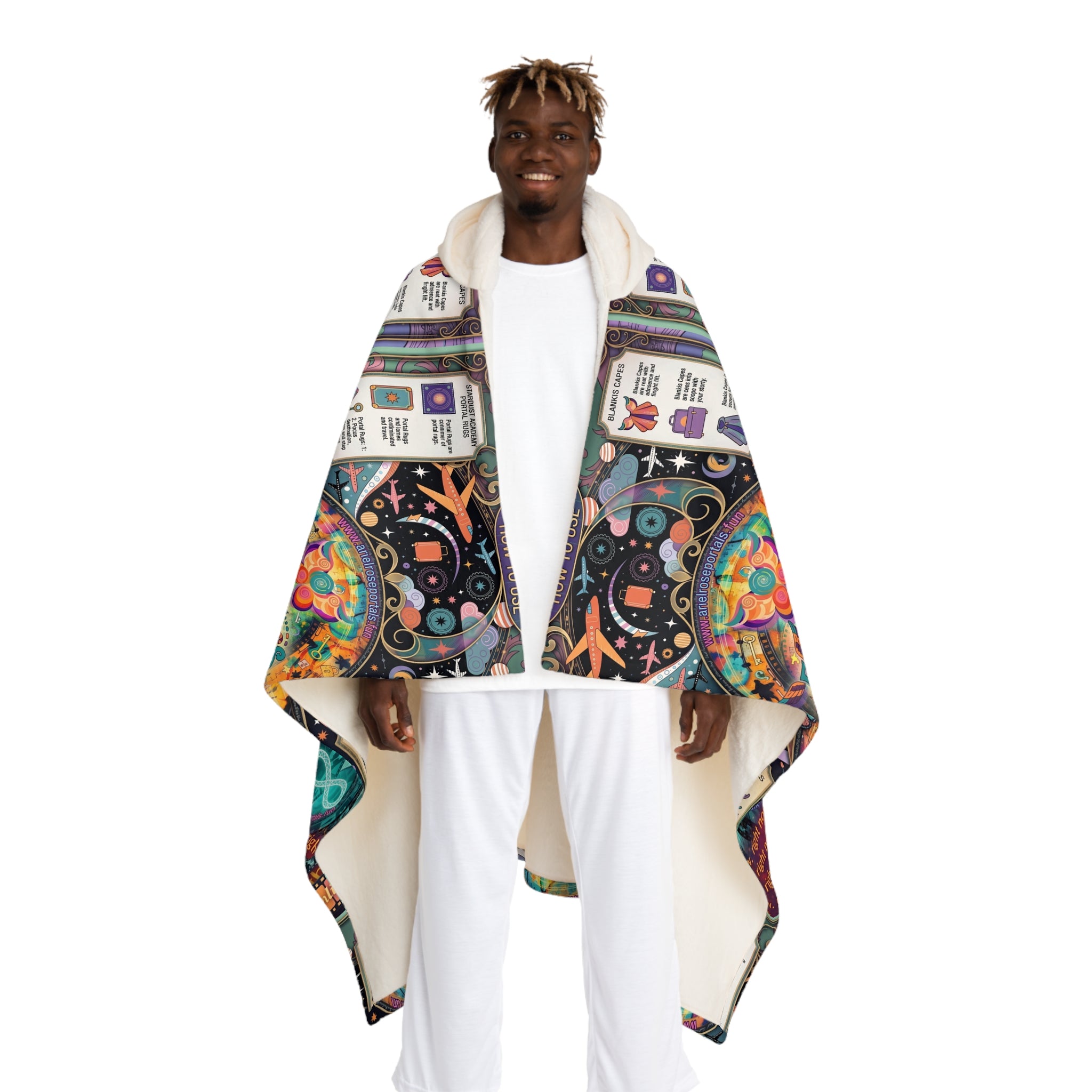 Sherpa Portal Blanki3 Chrysalis Recovery Cloak Hooded Sherpa (extra warm First-Class Stardust variant)