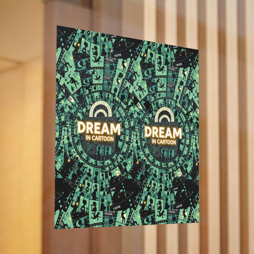 Dream in Cartoon sticker | Die-Cut Sticker