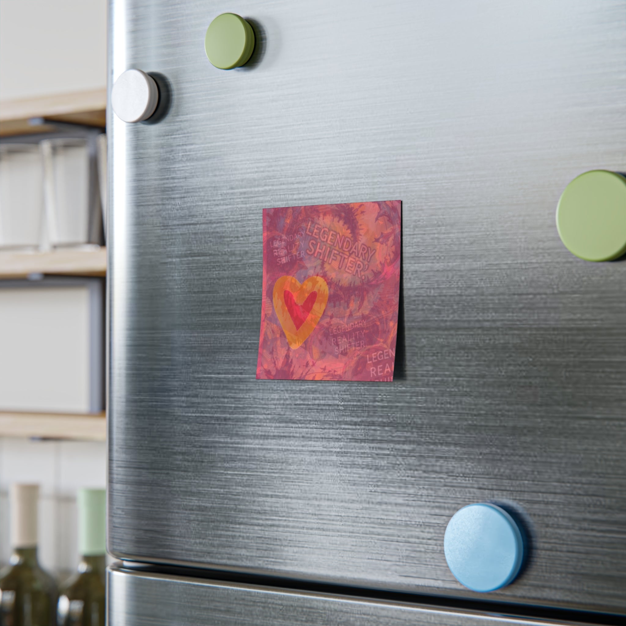 Legendary Reality Shifter Post-it Note Pads — Sticky Notes | Heart Doodle  Faded Color Faded Variant