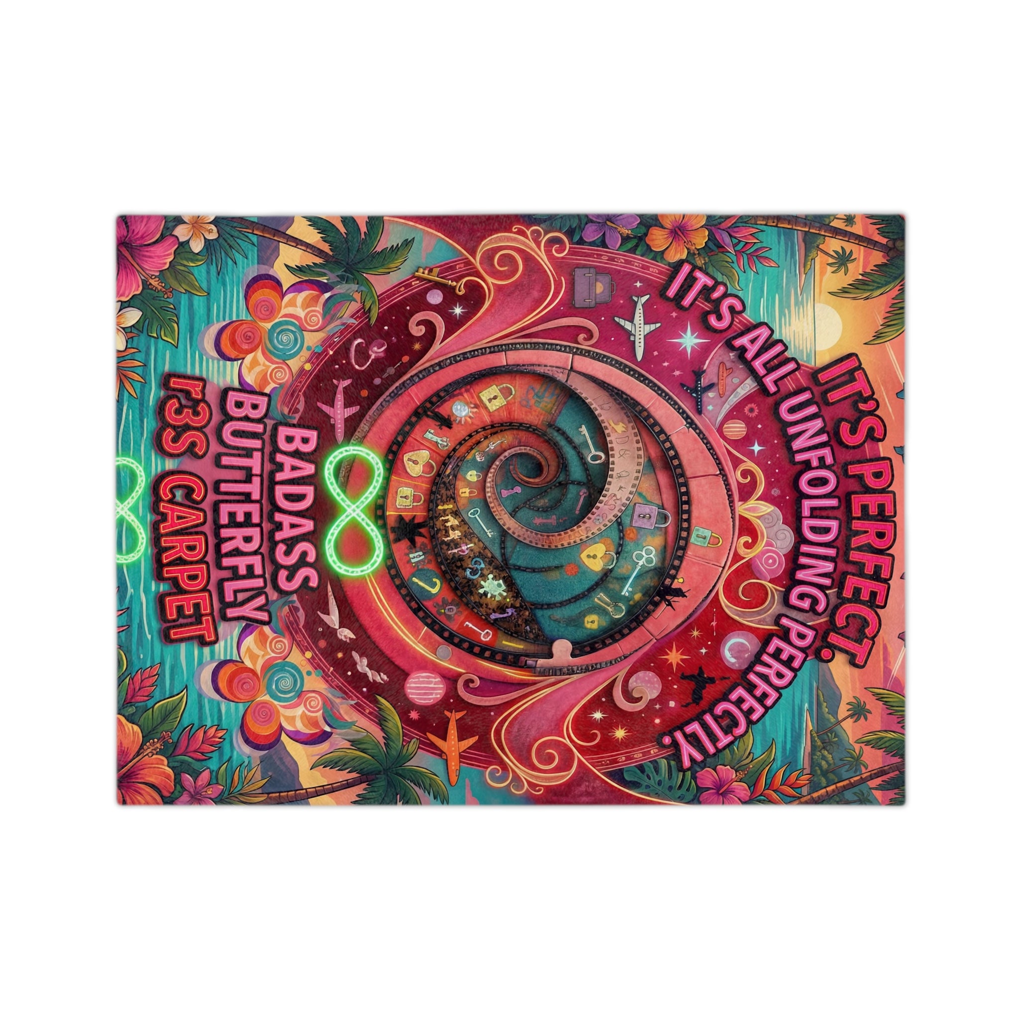Badass Butterfly R3S Carpet Velveteen Microfiber Blanki3 Cape Mini Variant