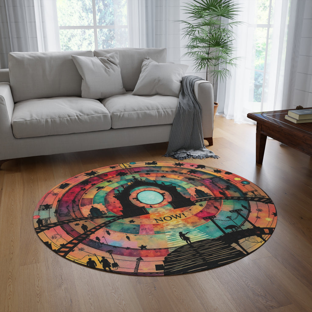 The Giant Round Magical Portal Rug™️ NOW! variant