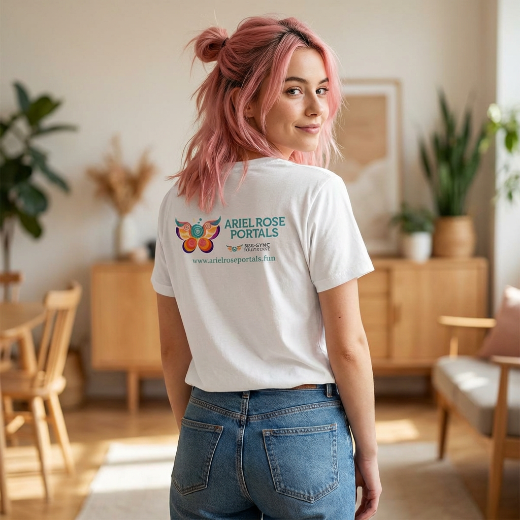 Polo Ariel Rose Portals da donna — Maglia ad alte prestazioni con logo a farfalla