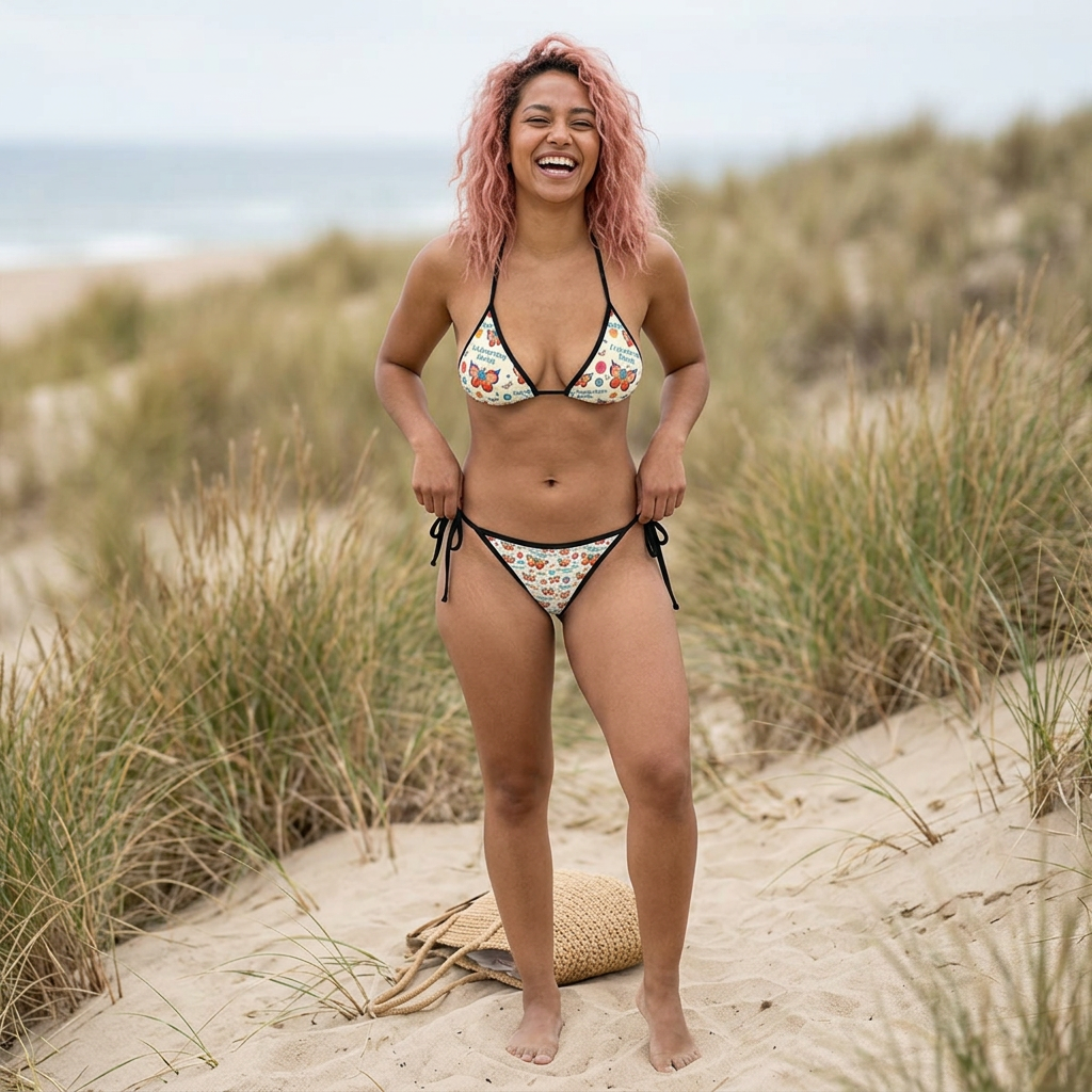 Ariel Rose Portals Butterfly Story Bikini — "Live in Your Story" Two-Piece Swimsuit