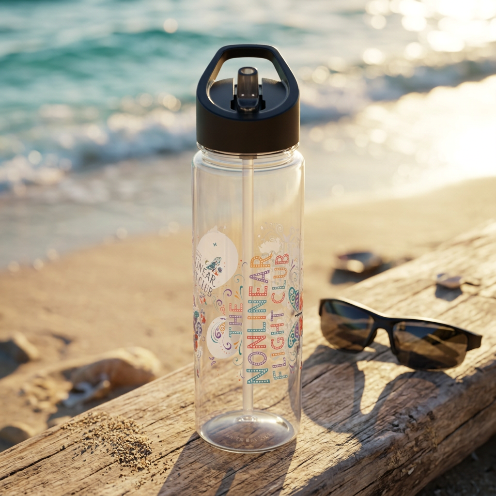 Flutter First Class Stardust Tritan Sport Bottle — "Welcome to the Nonlinear Flight Club" 20 oz