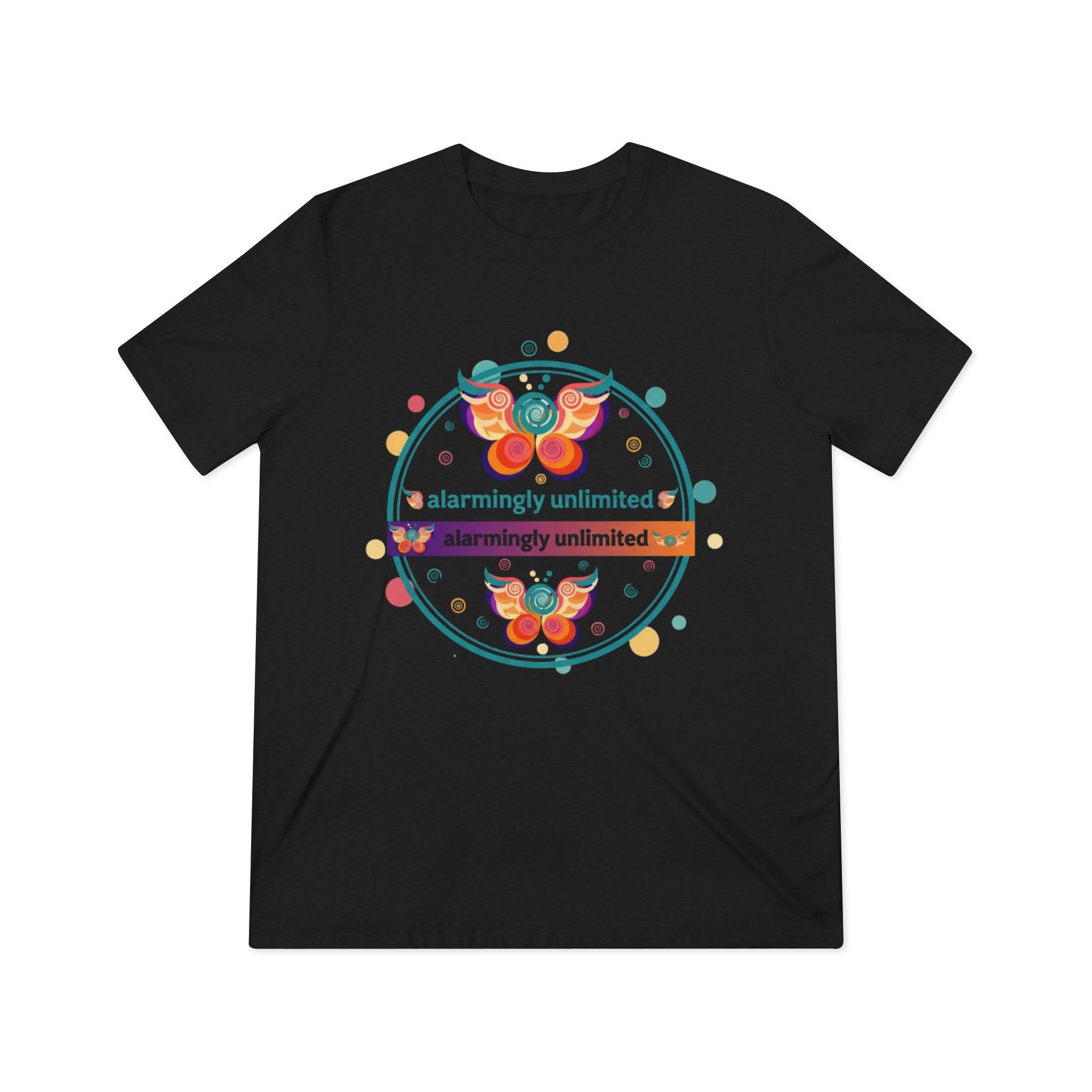 T-shirt vintage in misto cotone con logo cartoon Ariel Rose Portals – Stupefacentemente illimitata e super morbida