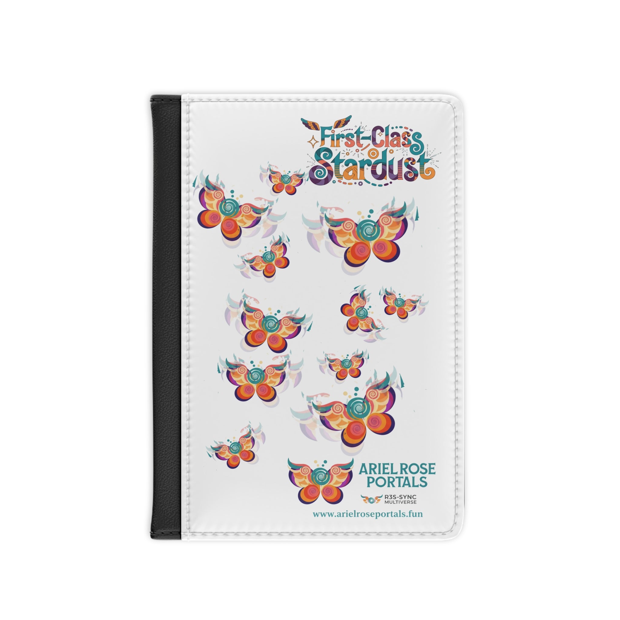 First-Class Stardust butterfly Portal Passport Cover | Ariel Rose Portals