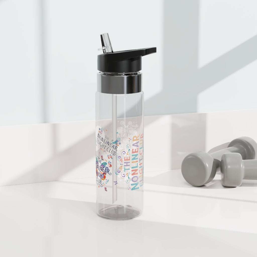 Flutter First Class Stardust Tritan Sport Bottle — "Welcome to the Nonlinear Flight Club" 20 oz