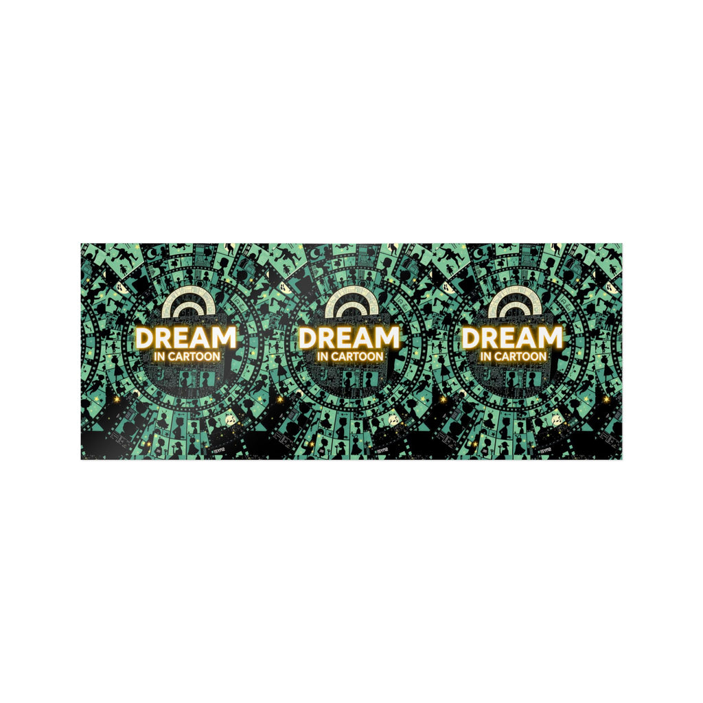 Dream in Cartoon sticker | Die-Cut Sticker