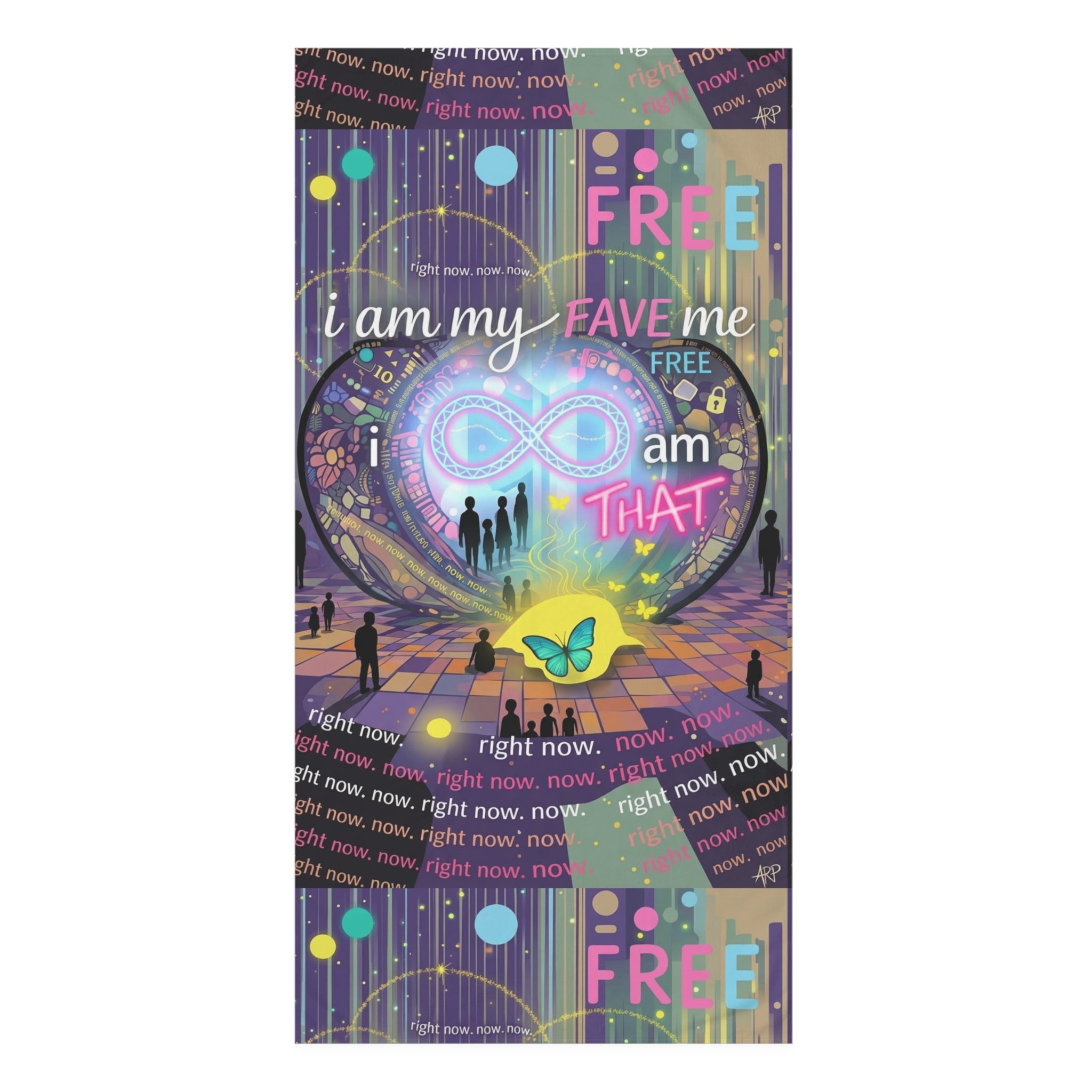 R3s-Light Recovery Cloak Telo da mare in morbida ciniglia di visone | Variante Retro Fave Me