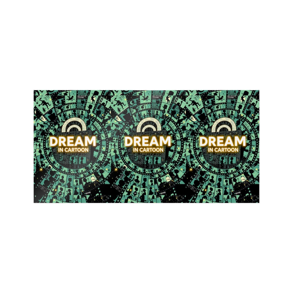 Dream in Cartoon sticker | Die-Cut Sticker