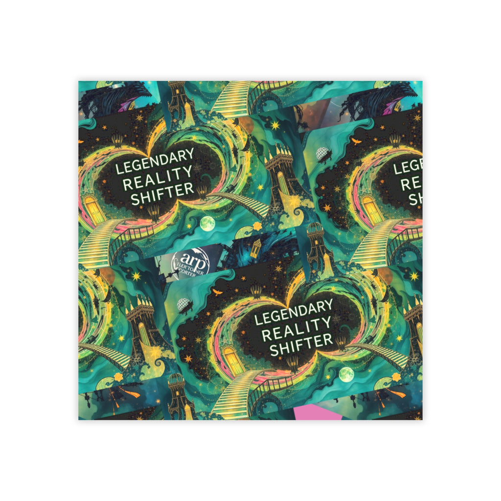 Legendary Reality-Shifter Post-it® Note Pads — Inspirational Sticky Notes for Reality-Shifting