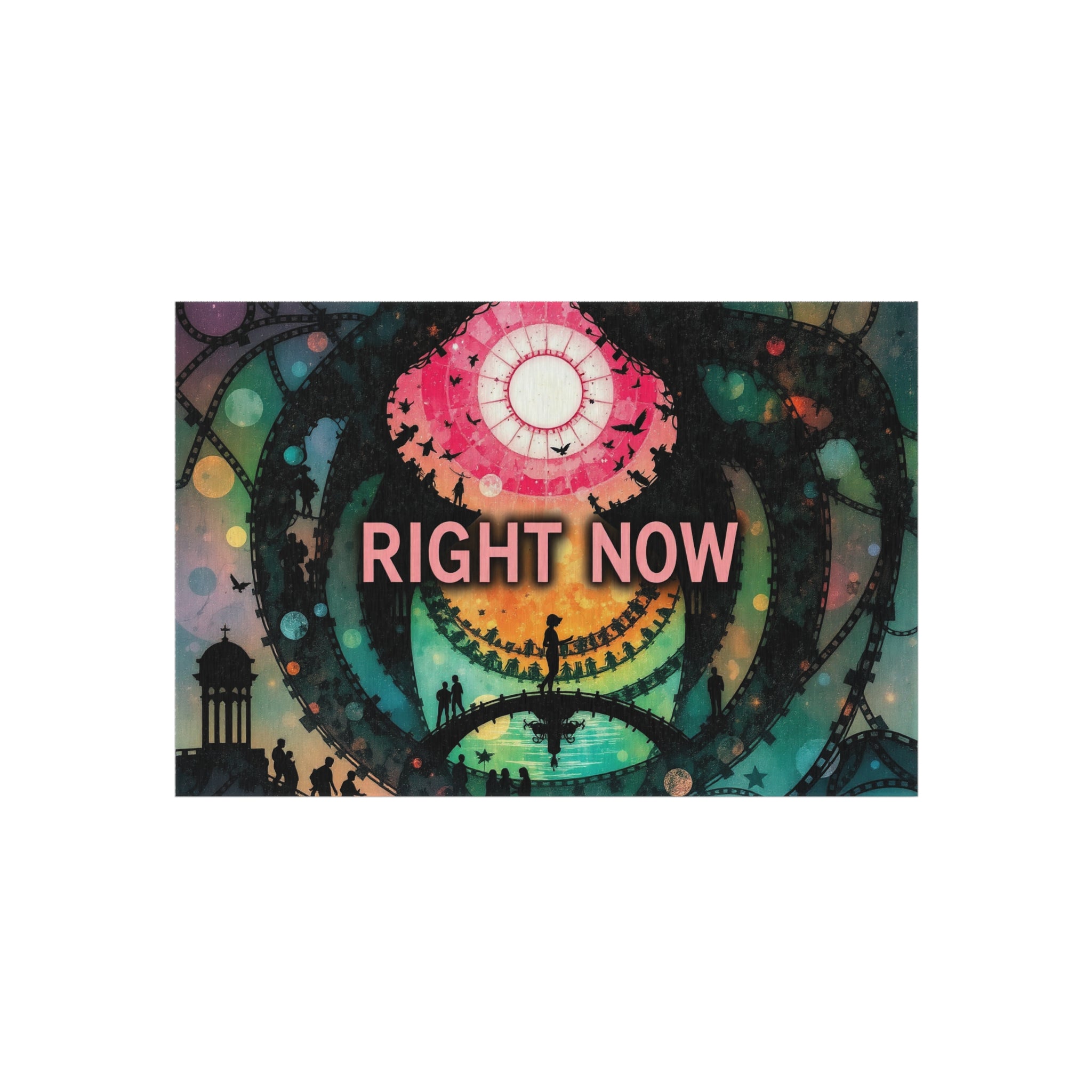 The Magical Portal Rug™️ PRESENCE RIGHT NOW outdoor variant