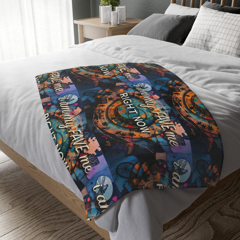 R3s-Recovery Cloak | Coperta in Microfibra Reversibile "Fave me Right Now" - Variante Ibrida