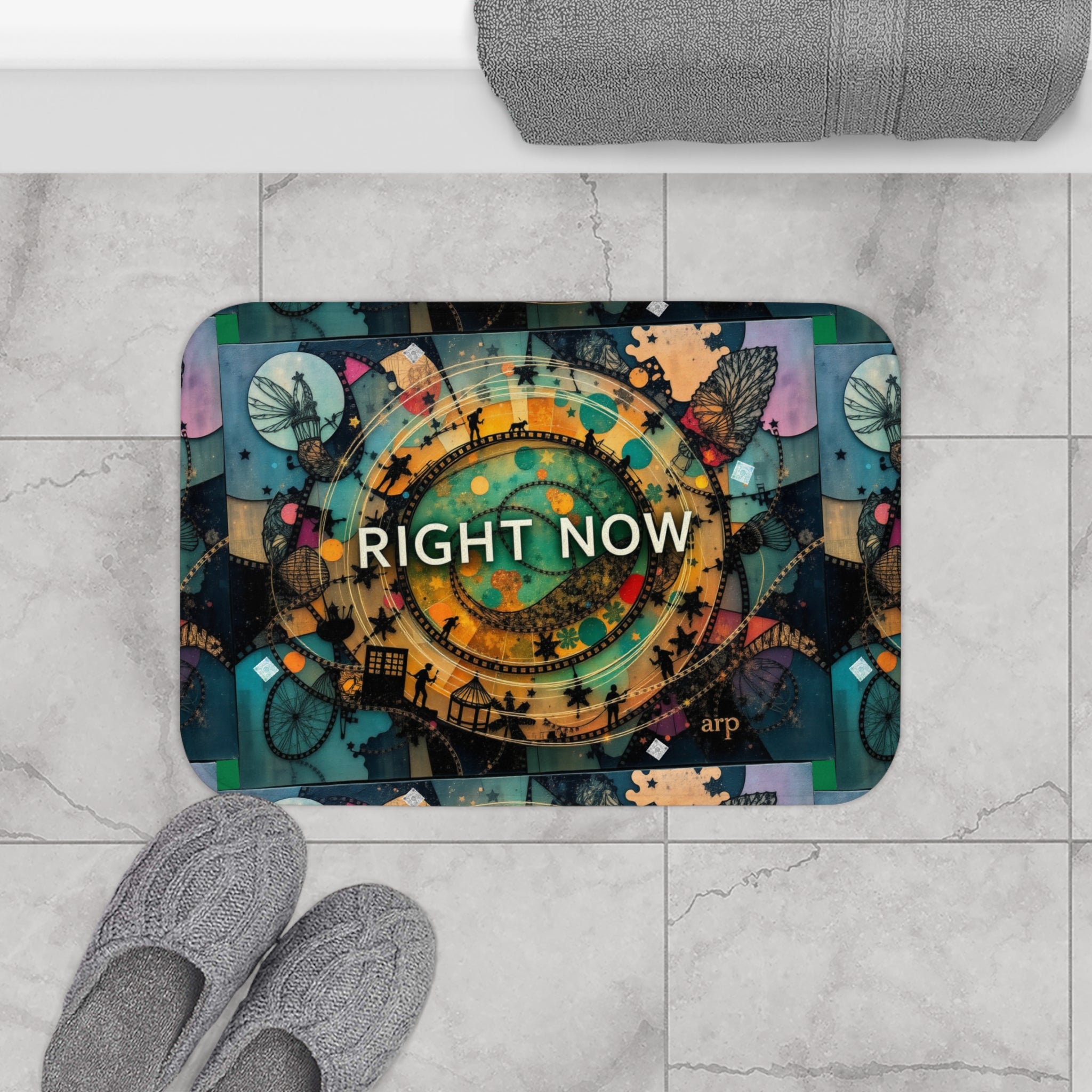 The Magical Portal Rug™️ memory-foam Presence Right Now Edition