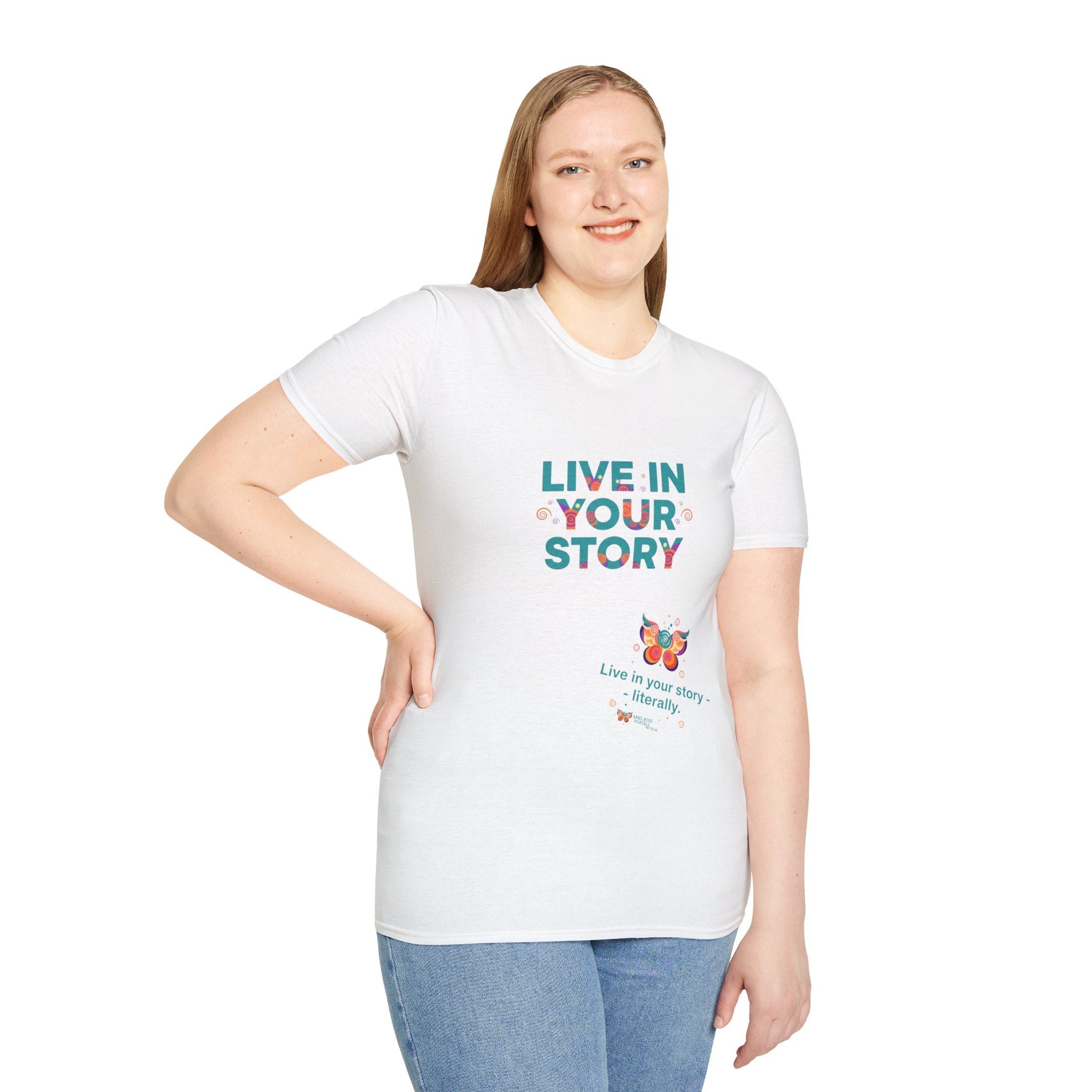 Live in Your Story Butterfly T-Shirt
