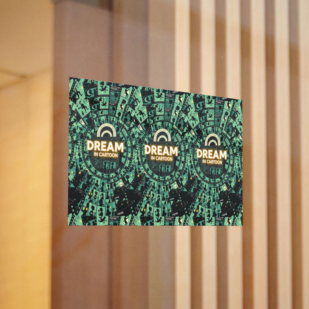 Dream in Cartoon sticker | Die-Cut Sticker