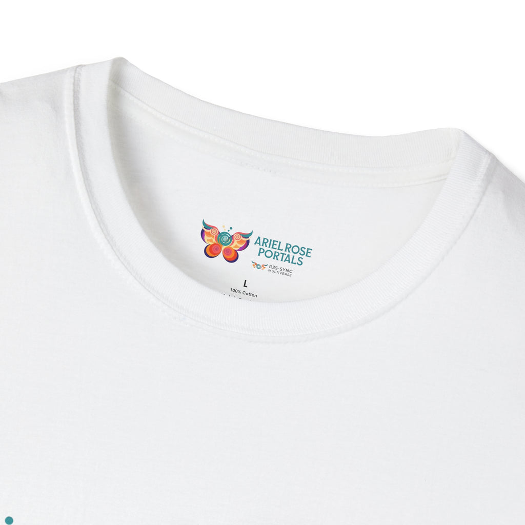 Ariel Rose Portals Maglietta con logo a farfalla | URL sito web retro